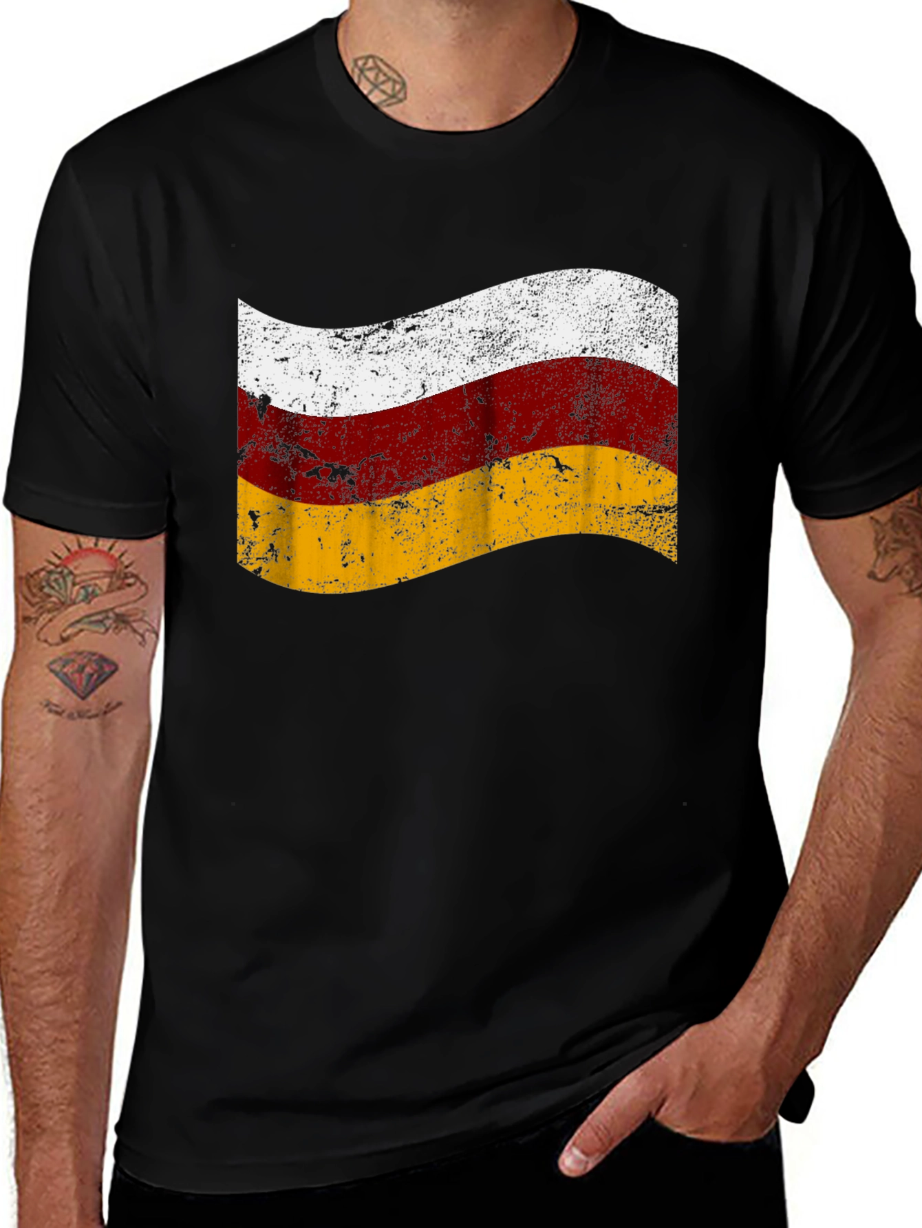 Vintage South Ossetia Flag T-Shirt
