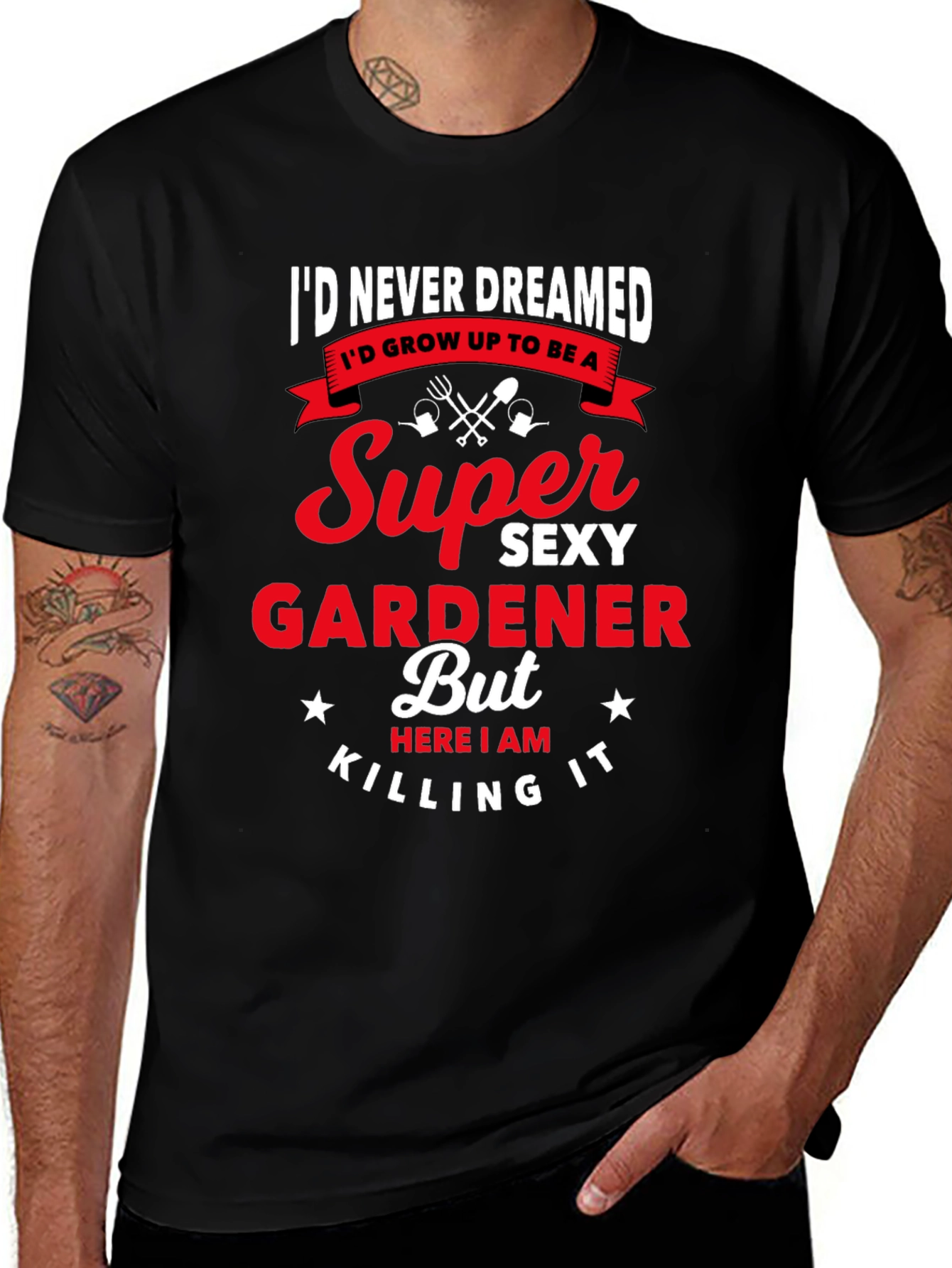 Variant 30 of Super Sexy Gardener Graphic T-Shirt