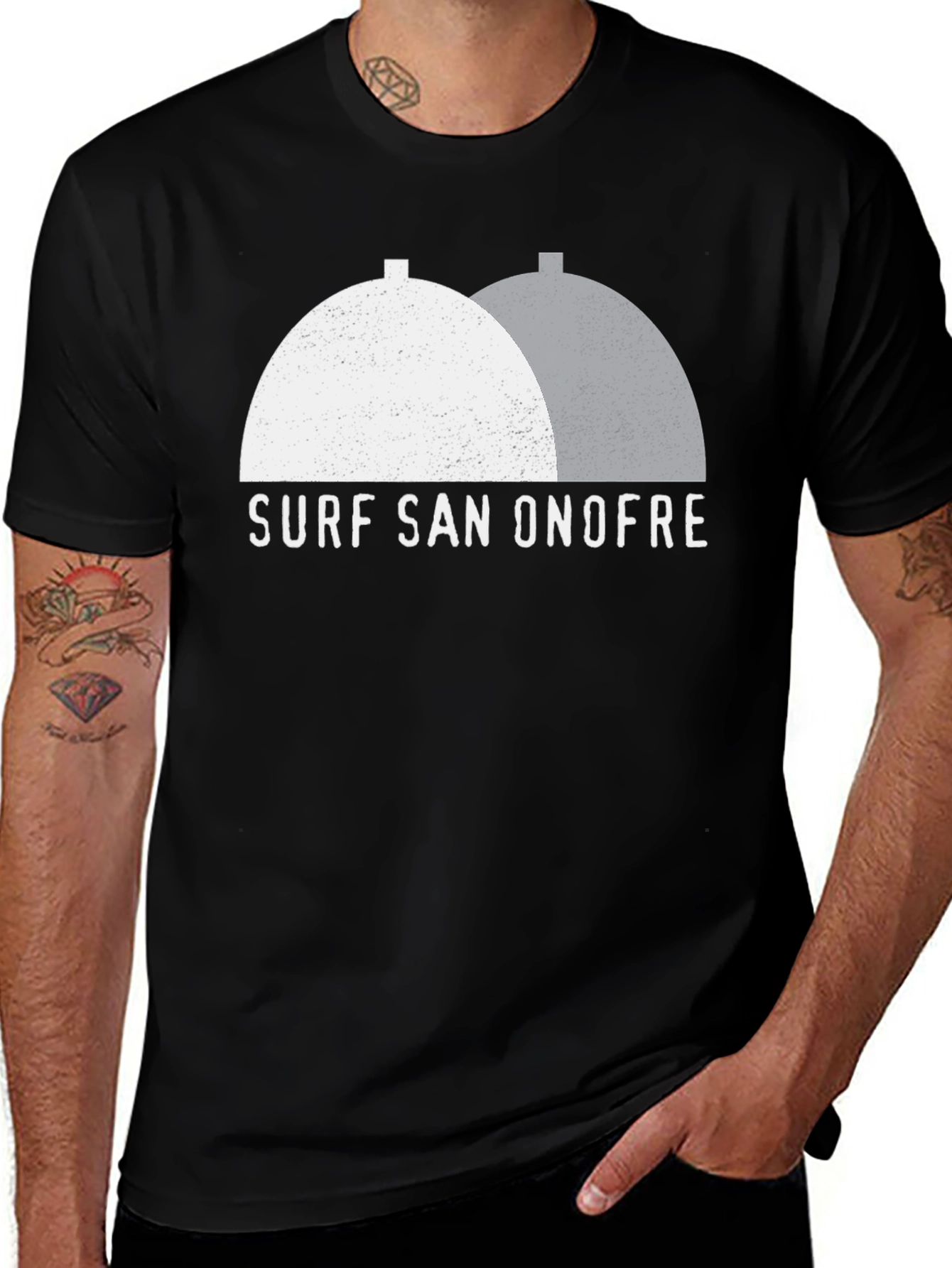 Surf San Onofre Tee - Beach Style Graphic T-Shirt