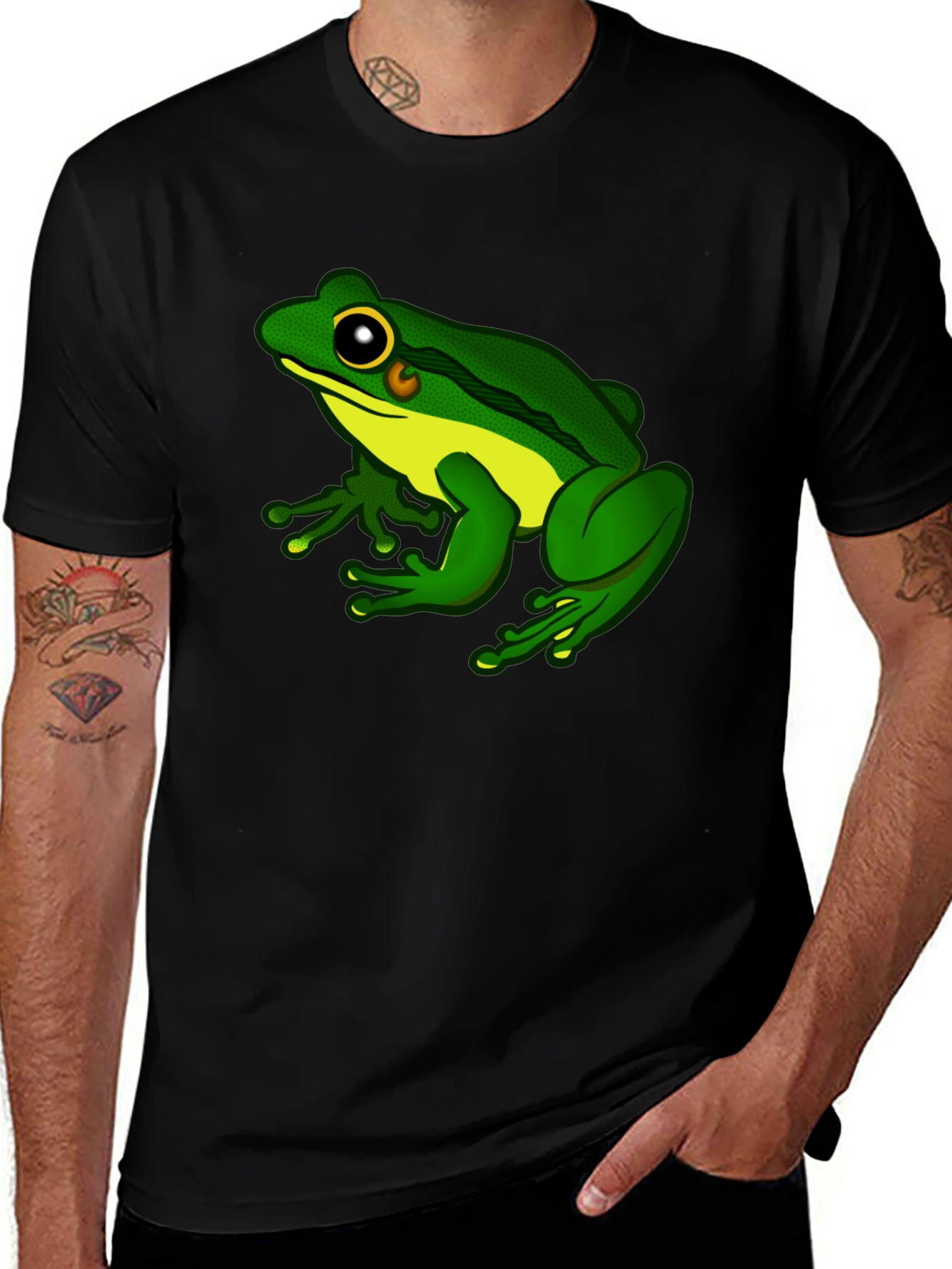 Variant 11 of Frog Graphic T-Shirt - Premium Cotton