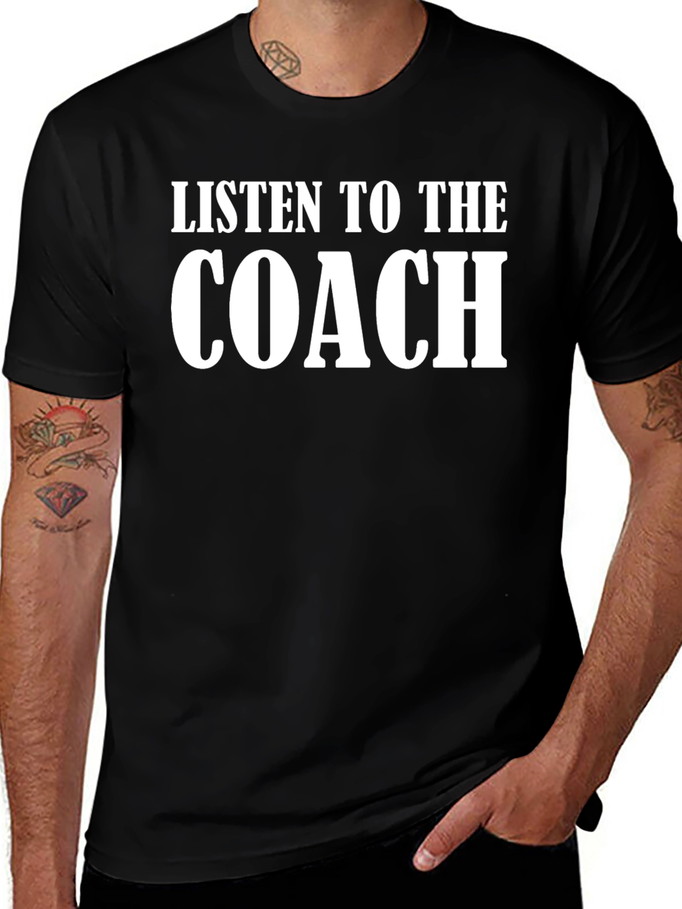 Variant 23 of Listen to the Coach T-Shirt