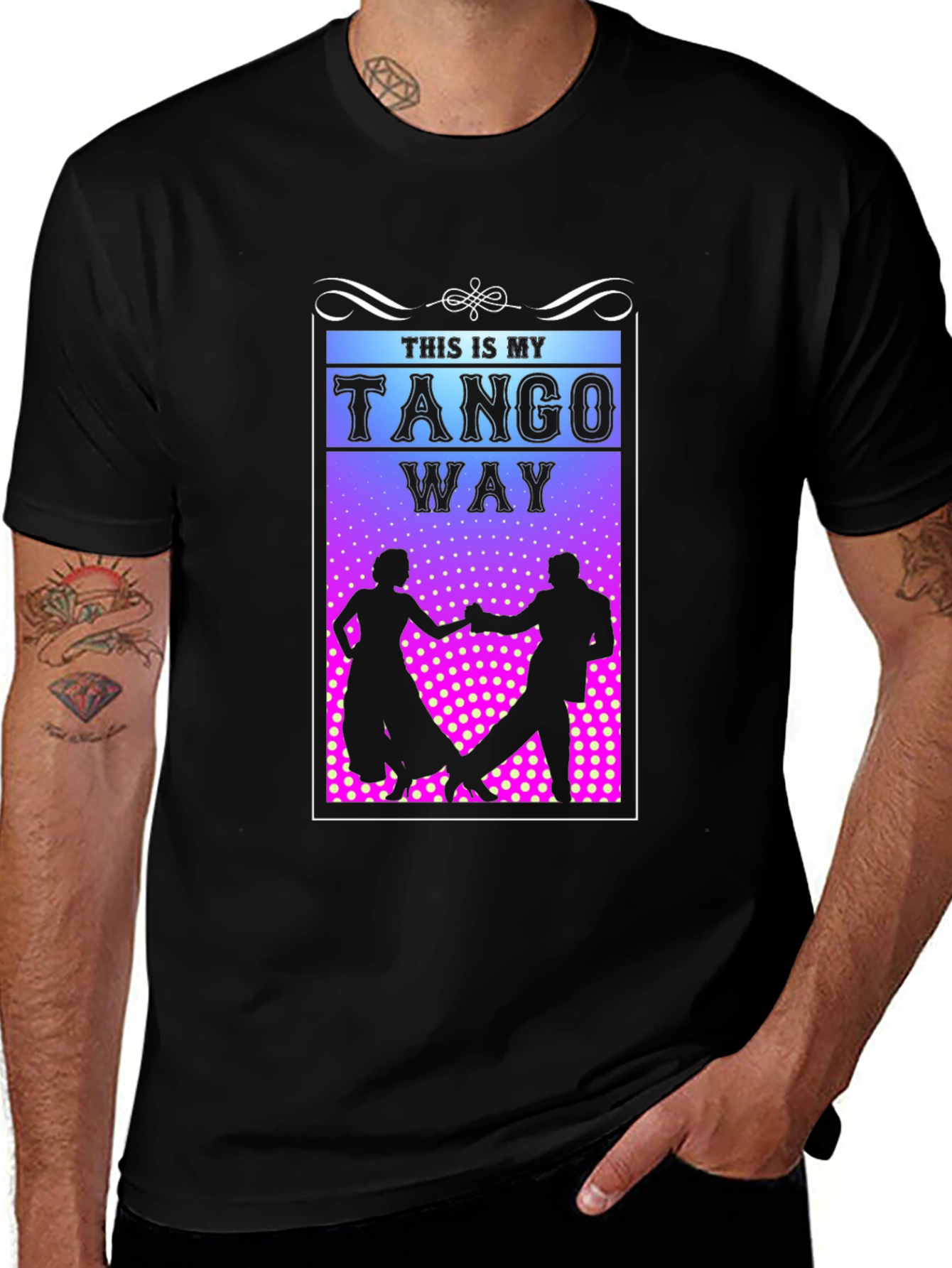 Tango Way Graphic T-Shirt - Dance Style Tee