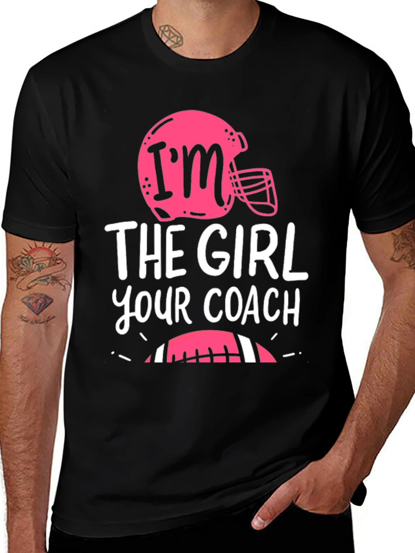 Variant 16 of I'm the Girl Your Coach T-Shirt
