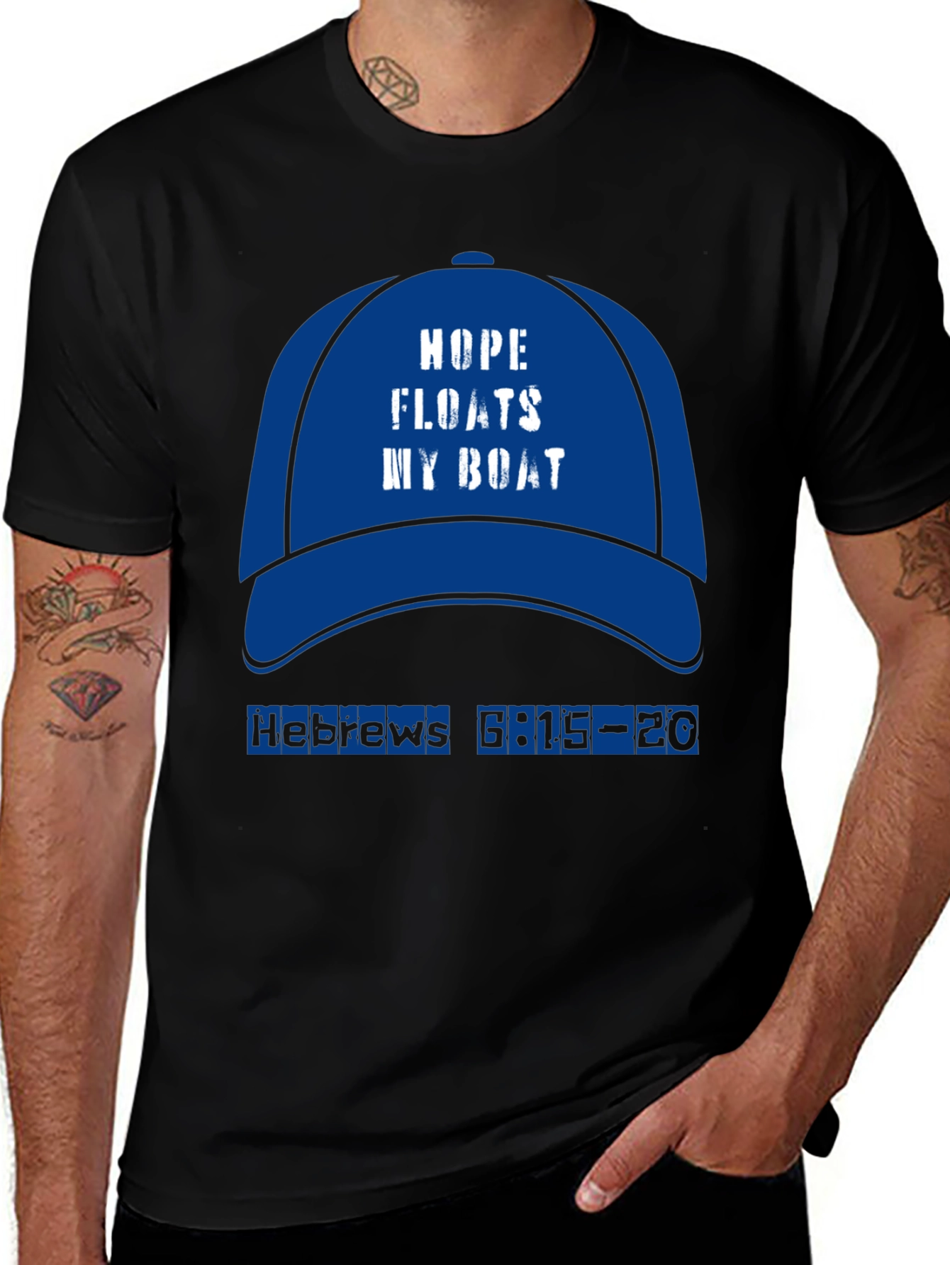 Variant 18 of Hope Floats My Boat T-Shirt