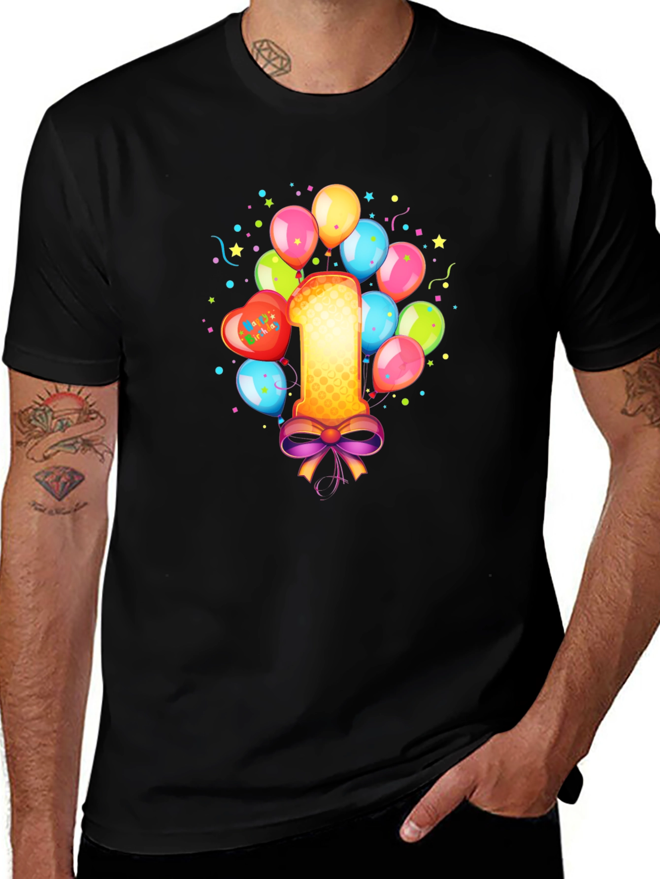 Variant 7 of Birthday "One" T-shirt