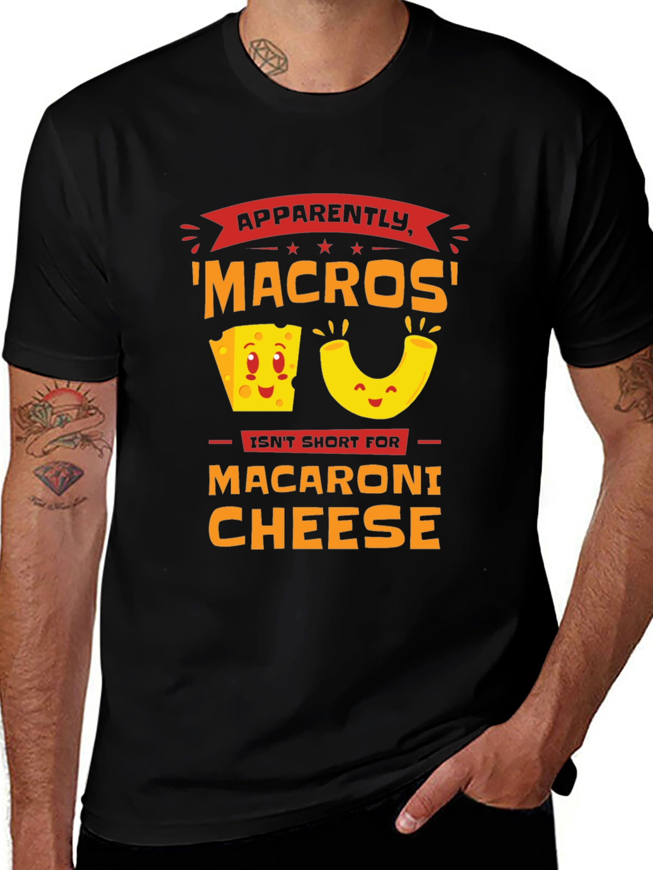 Macaroni Cheese T-Shirt - Funny Foodie Tee