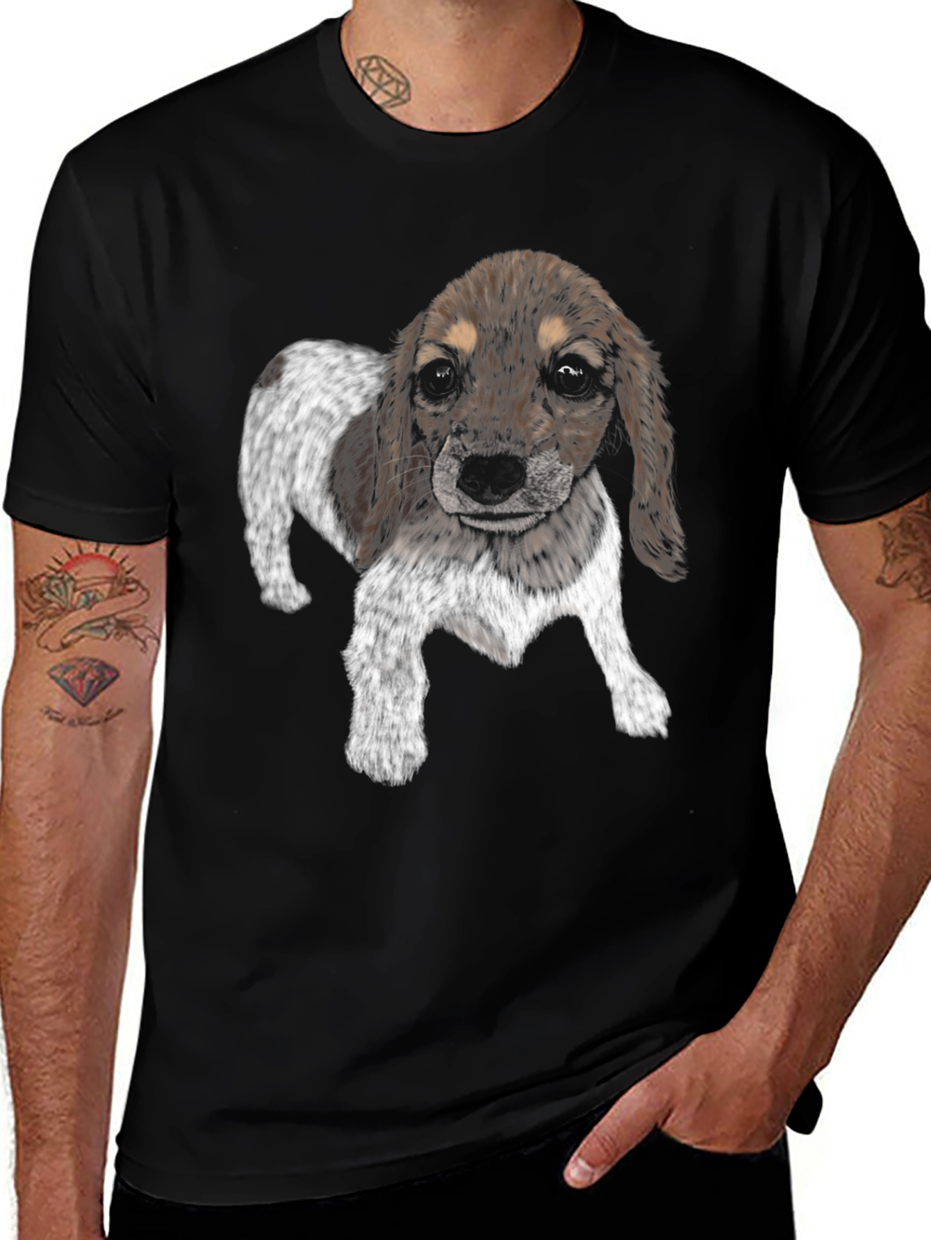 Variant 14 of Dog Lover T-Shirt: Cute Puppy Graphic Tee
