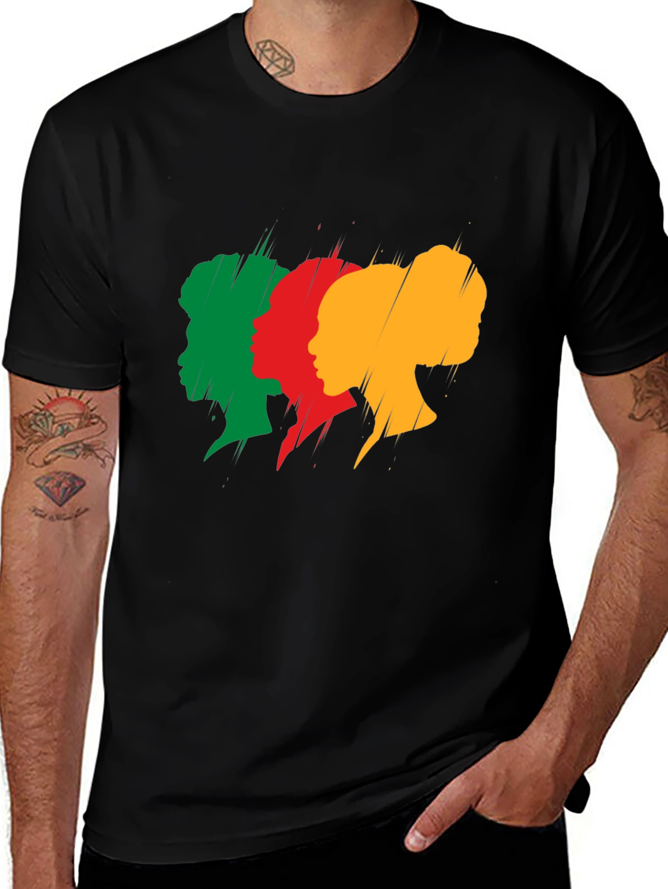 Pan African Women T-Shirt - Black Pride Tee