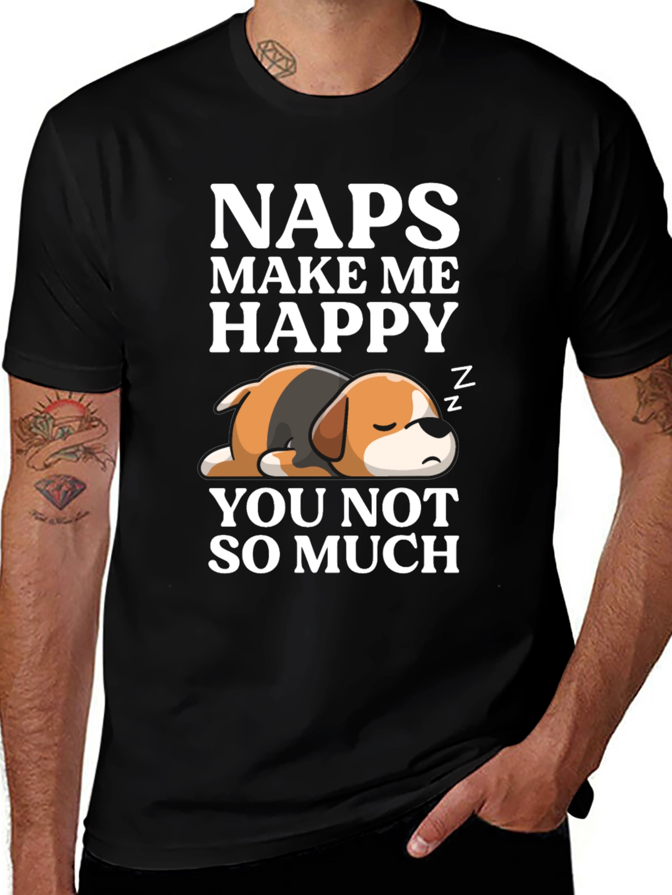 Naps Make Me Happy T-Shirt