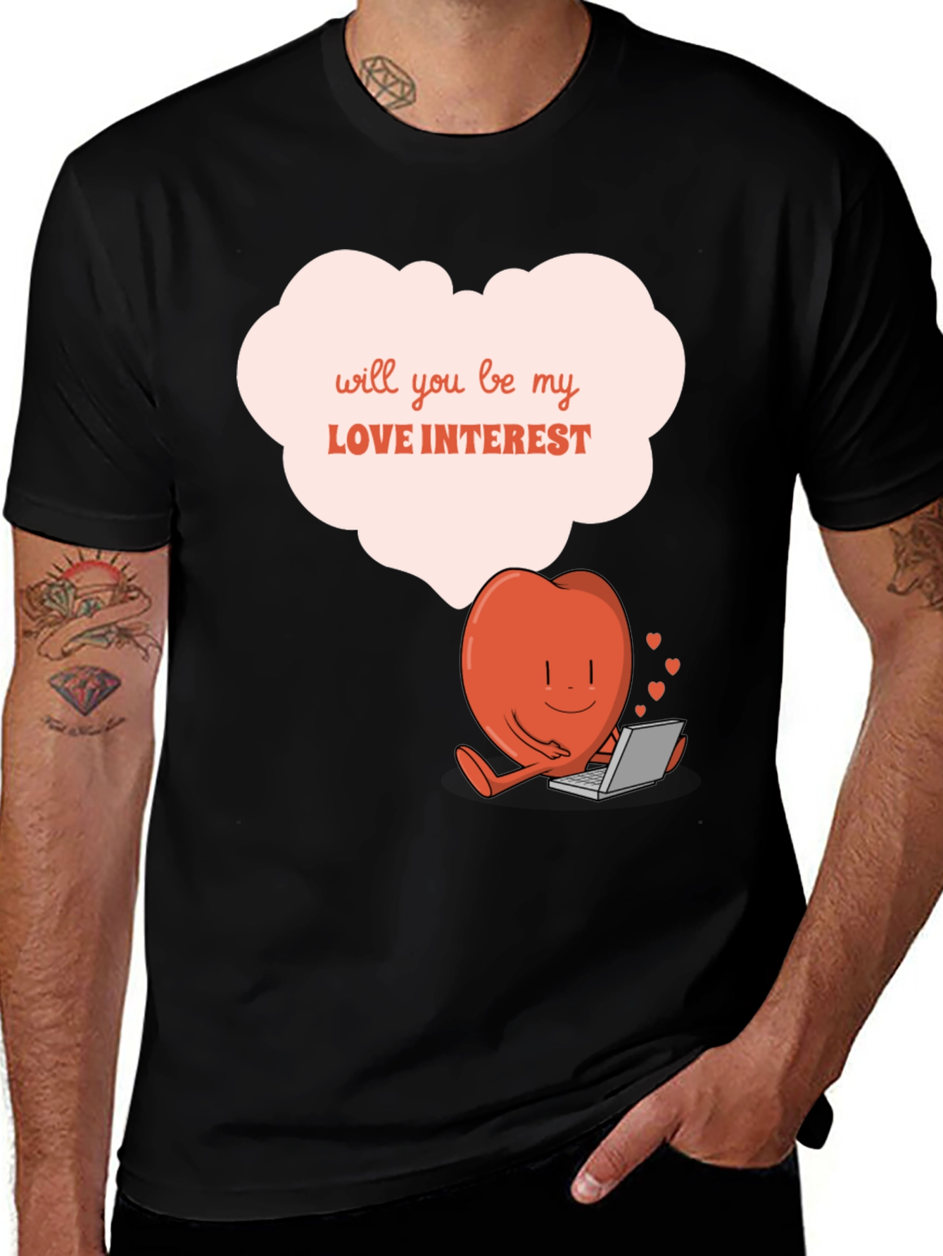 Variant 29 of Love Interest Graphic T-Shirt