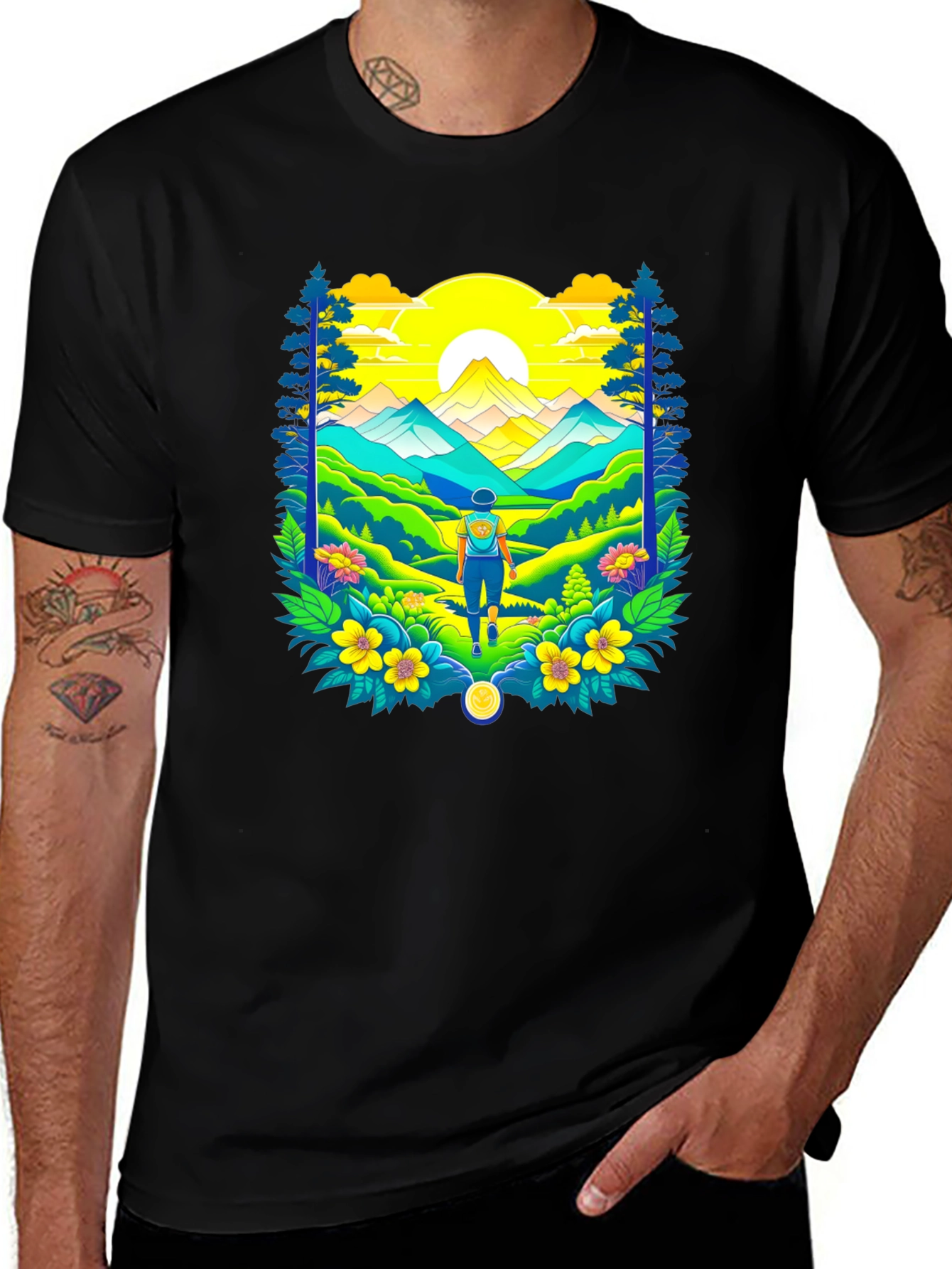 Variant 30 of Mountain Explorer Graphic Tee - Adventure Awaits