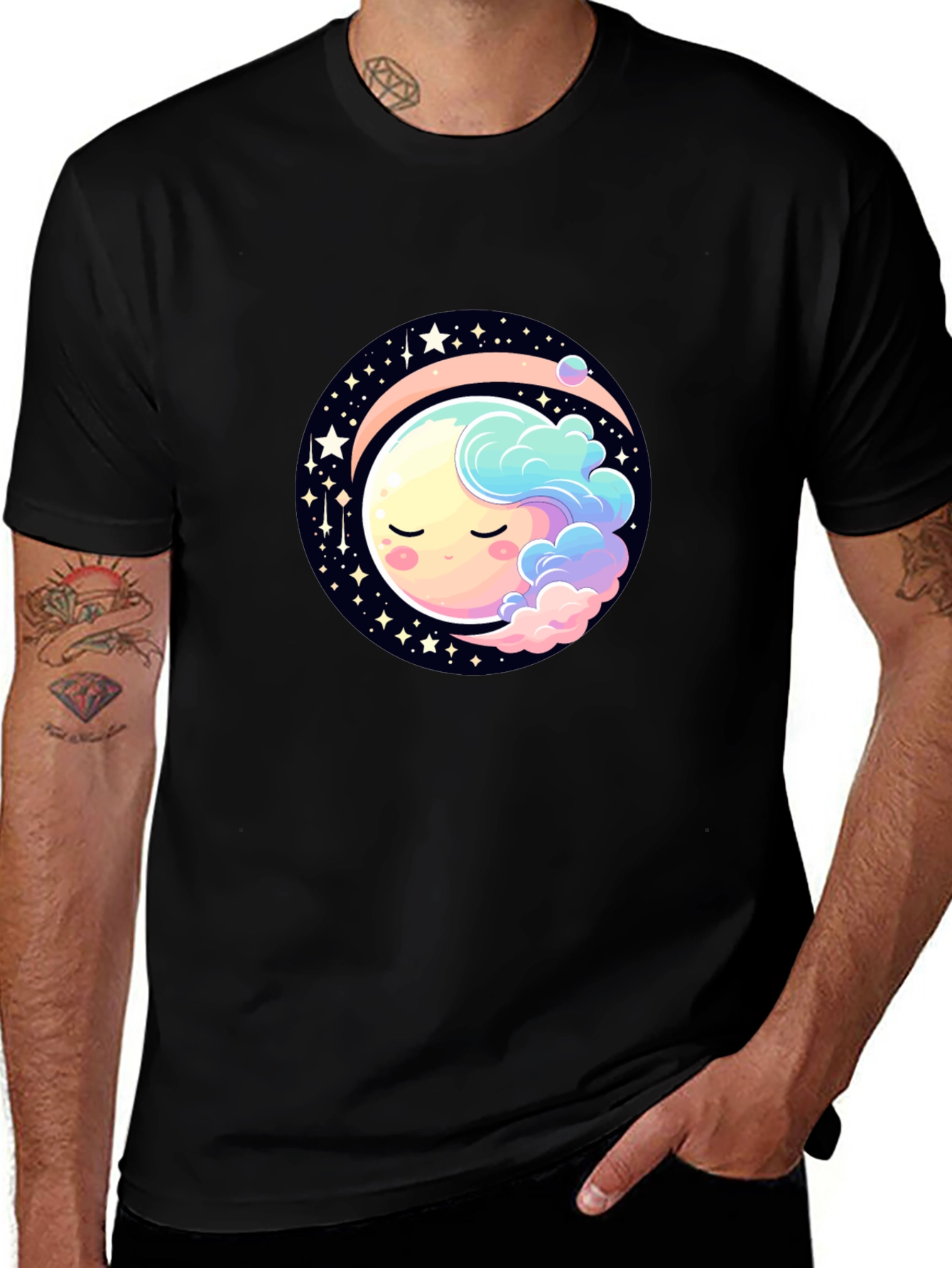 Variant 9 of Celestial Dreams Black T-Shirt