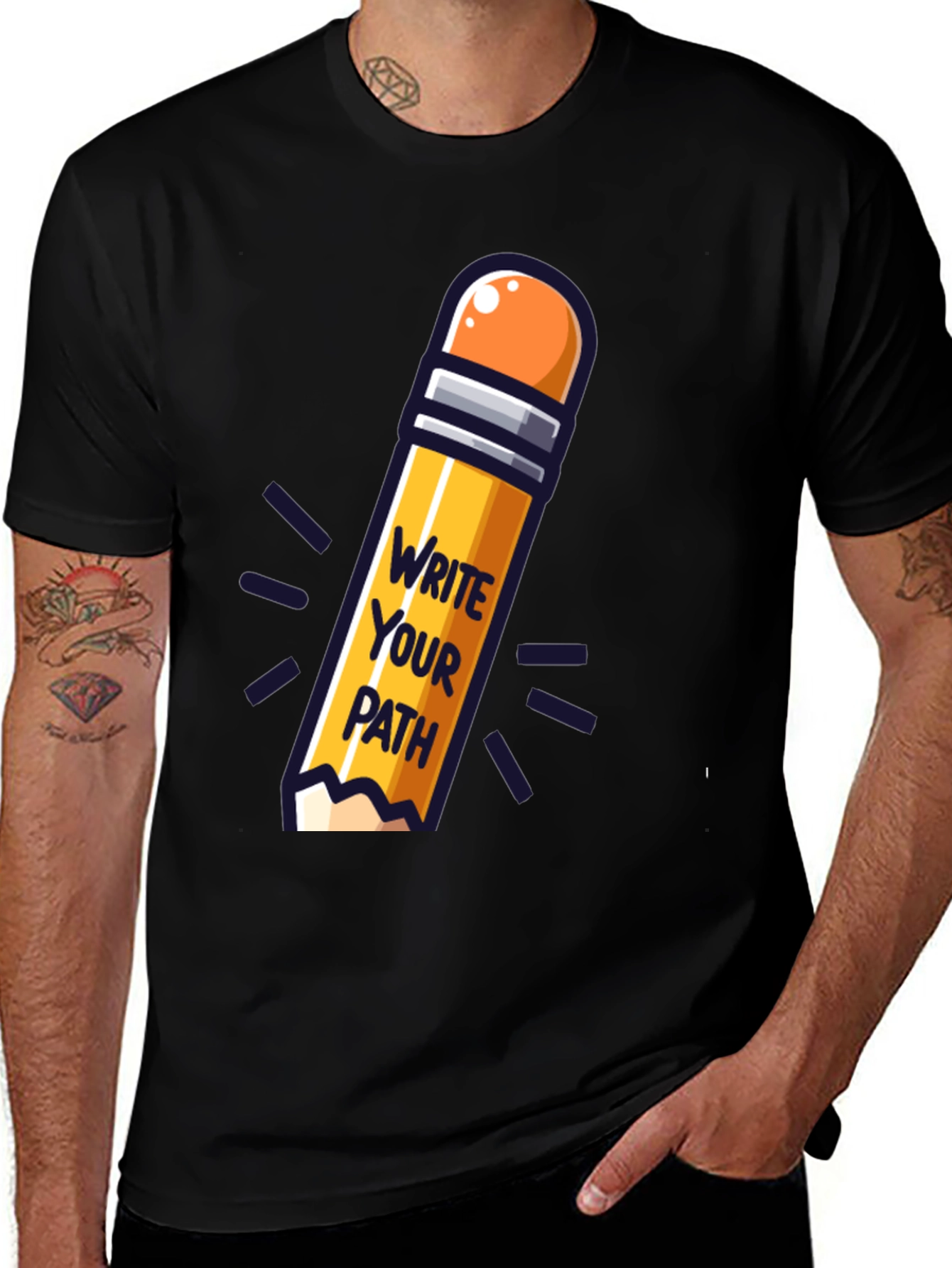Variant 3 of Write Your Path T-Shirt