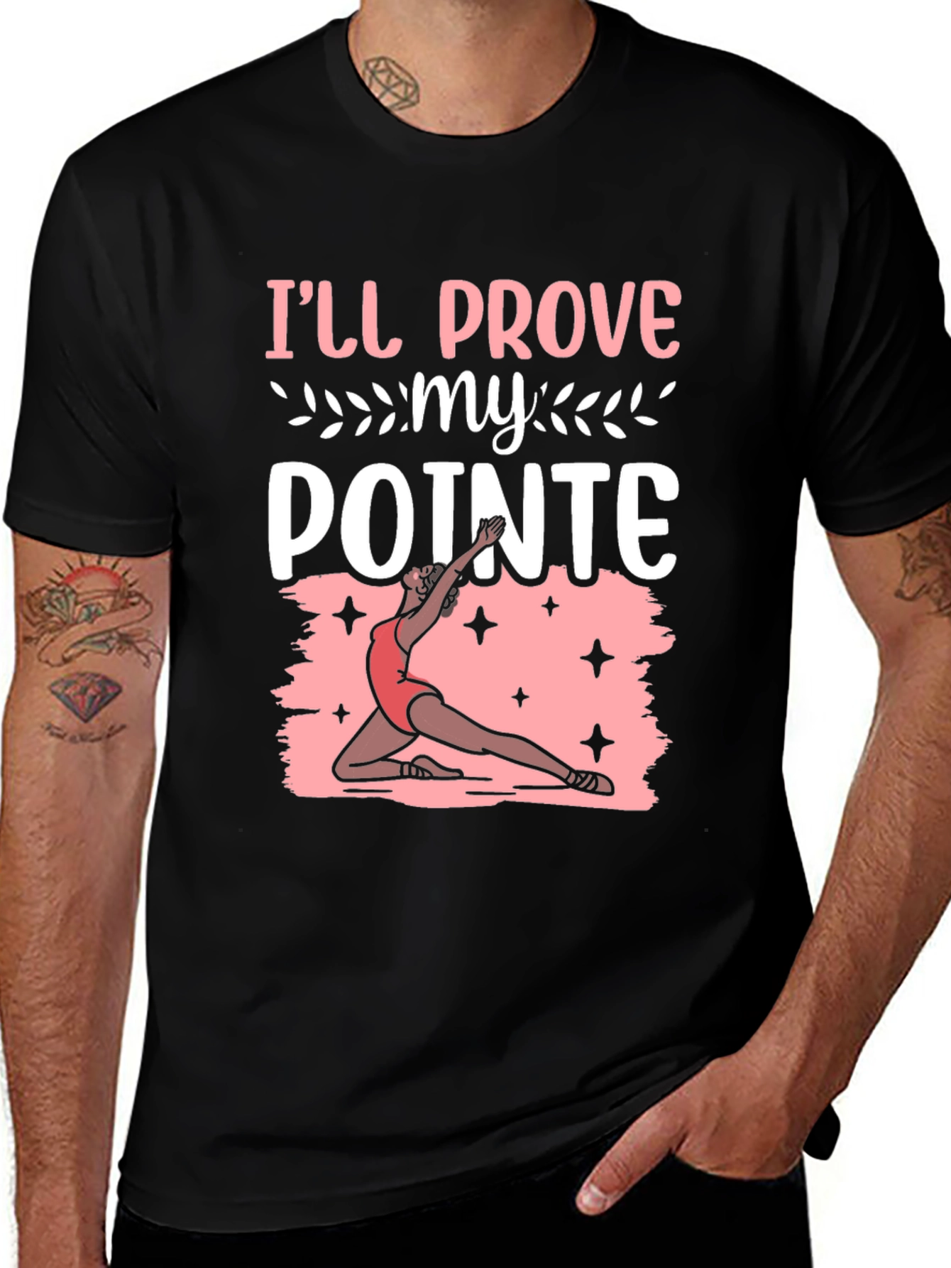 Variant 19 of I'll Prove My Pointe Ballet T-Shirt
