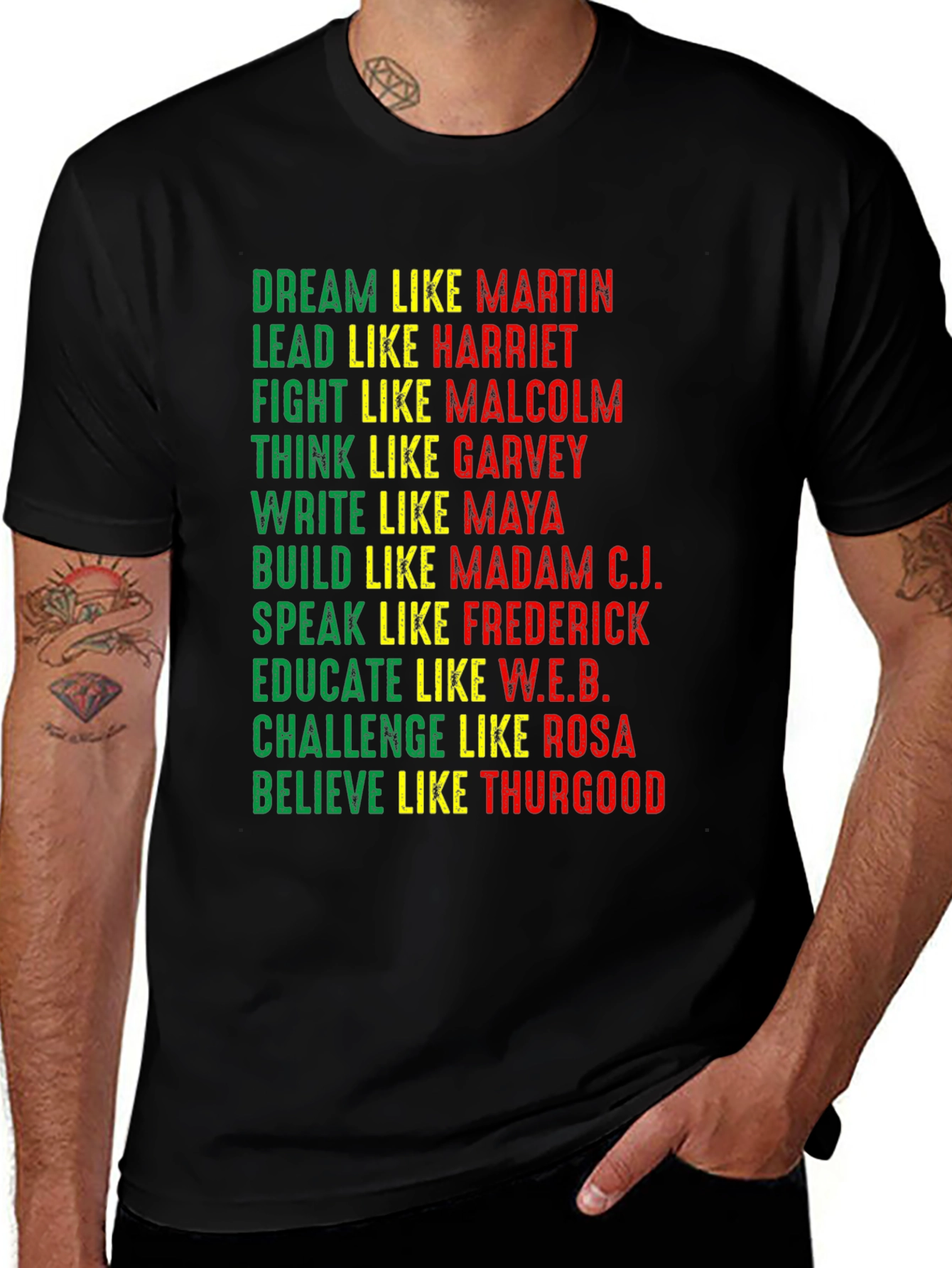 Black History Icons T-Shirt