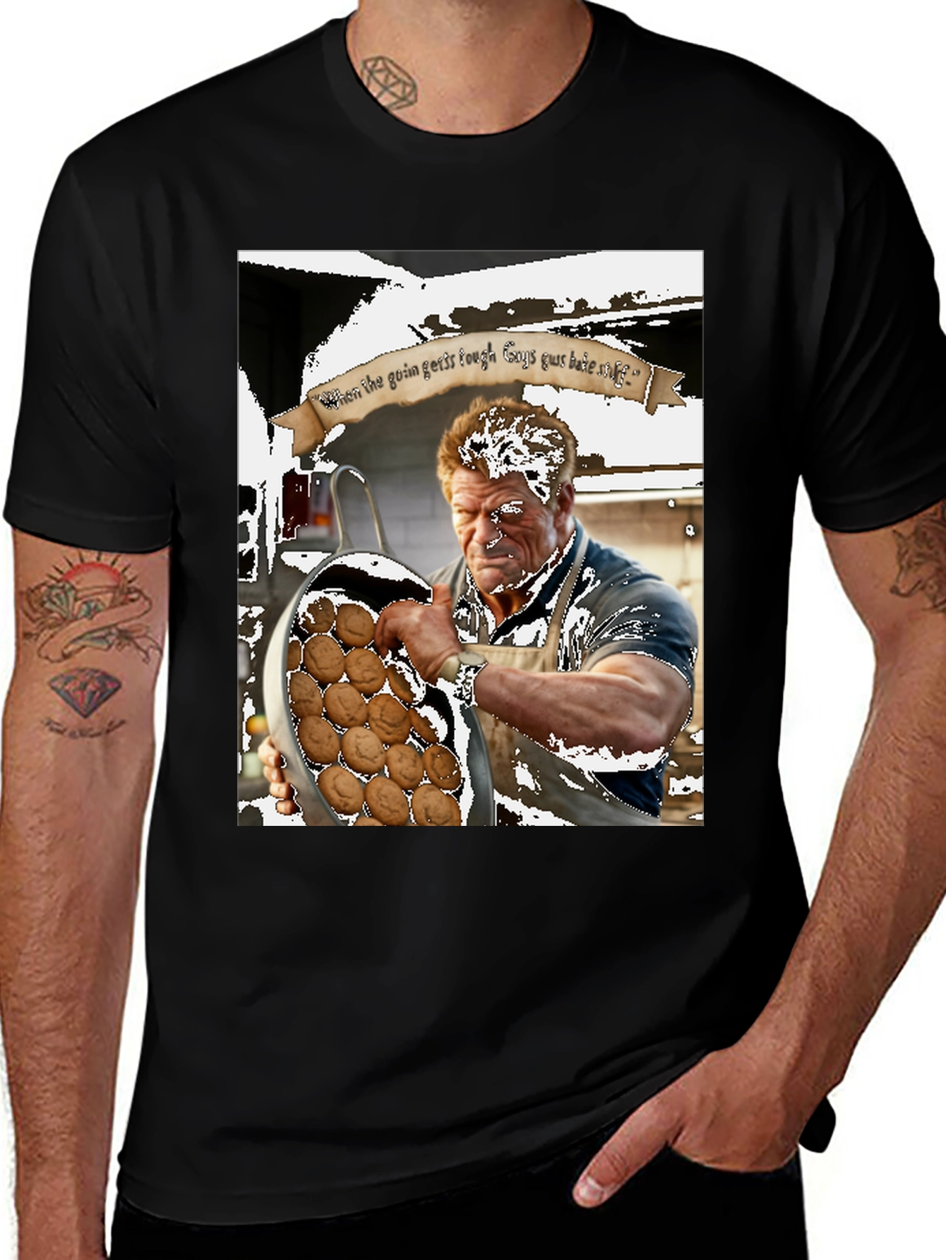 Tough Guys Bake Cafe T-Shirt