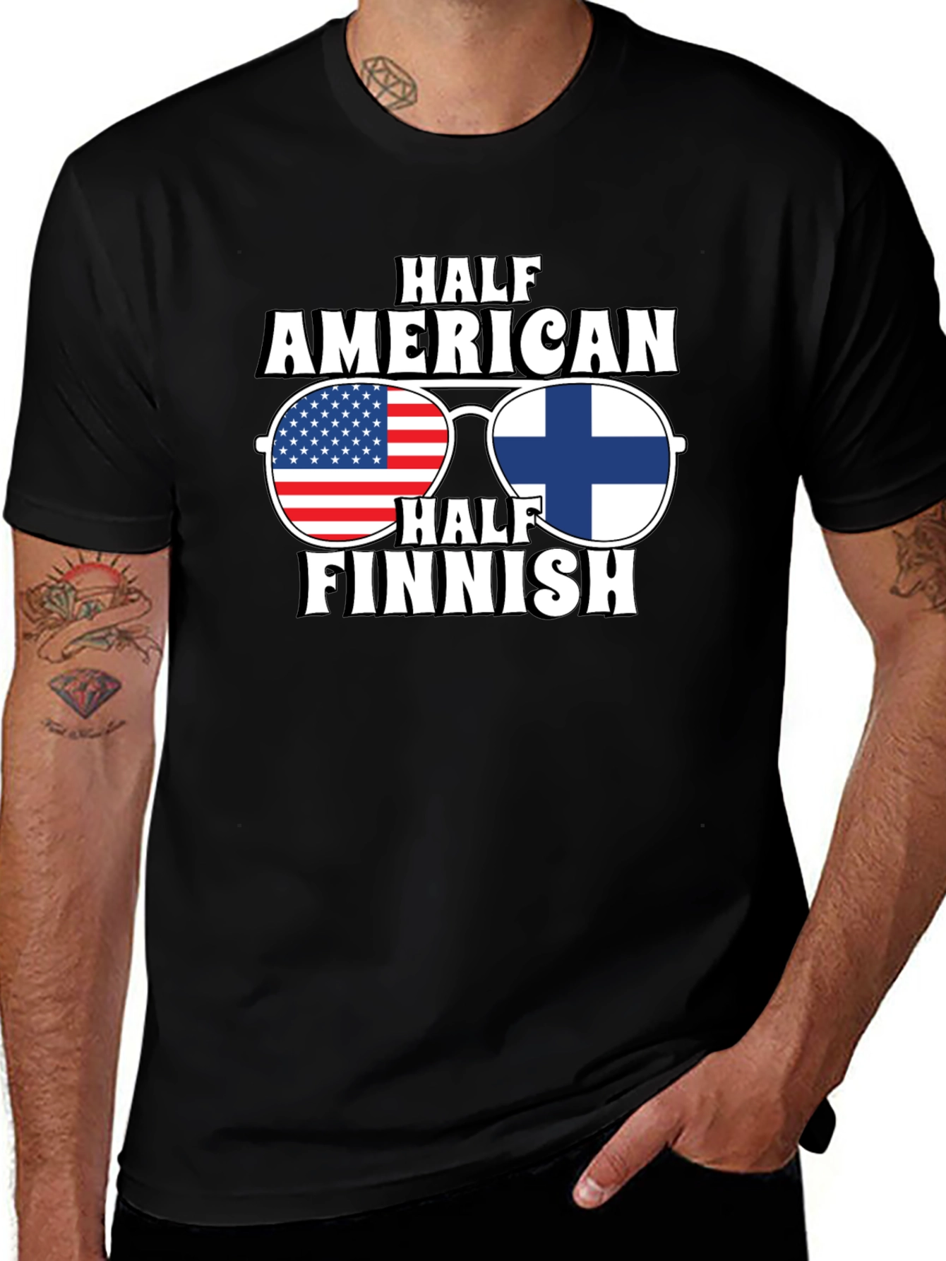 Half American Half Finnish T-Shirt