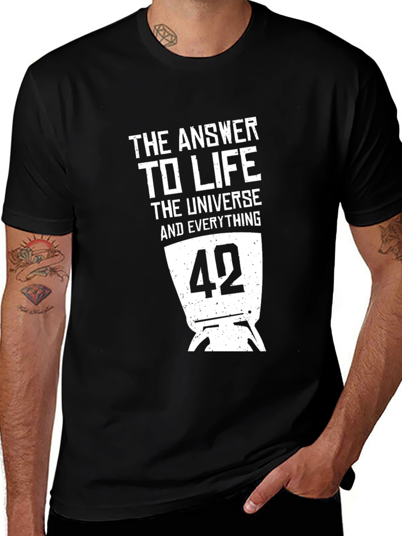 Variant 12 of Answer to Life T-Shirt - 42 Design