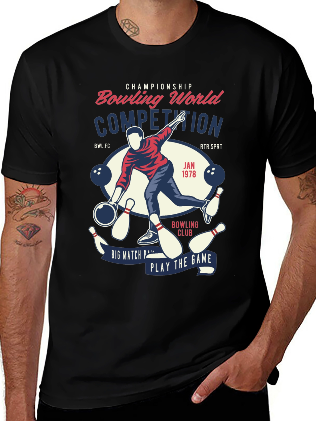 Variant 26 of Bowling World Championship Graphic Tee