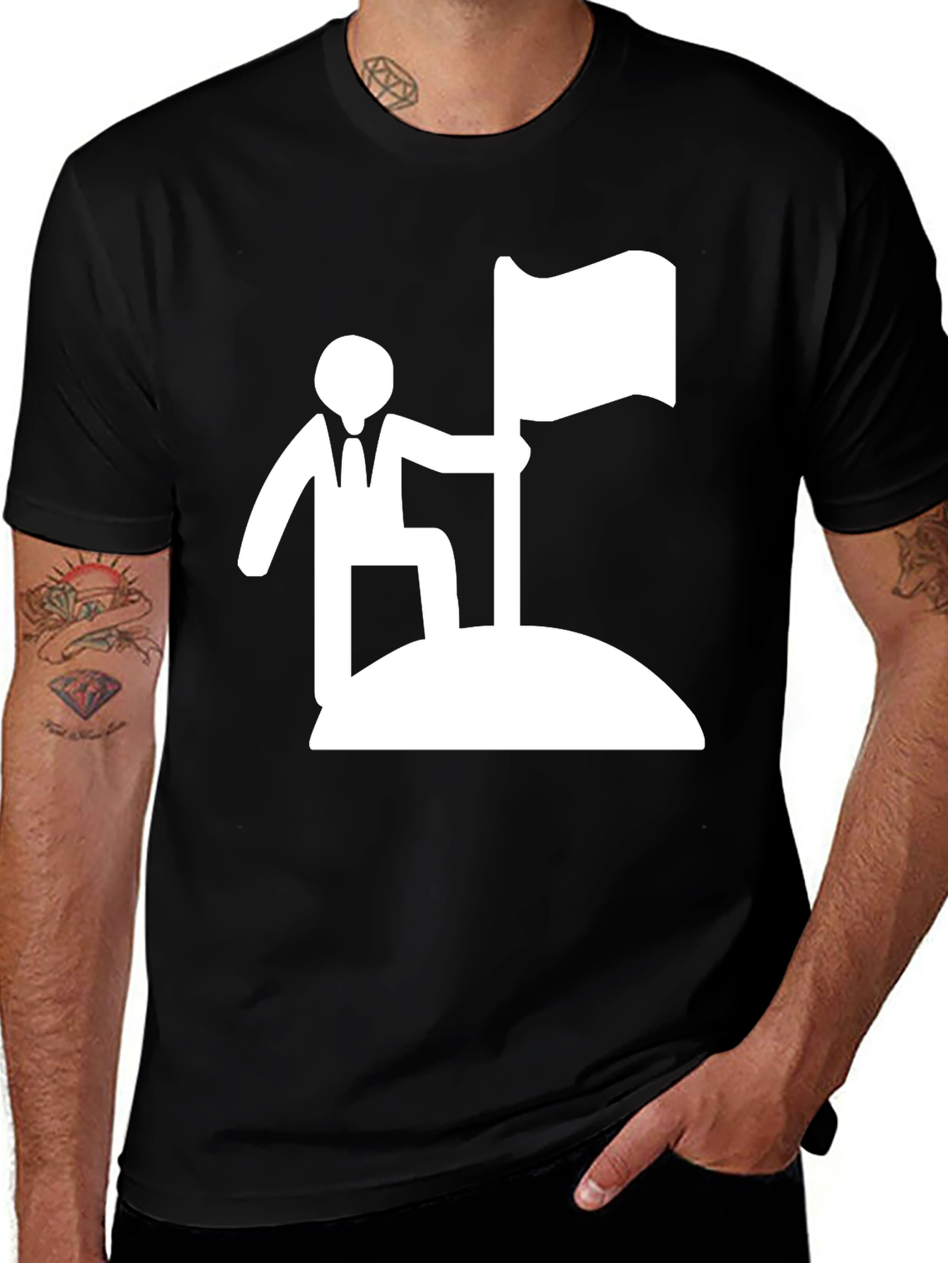 Variant 2 of Goal Getter T-Shirt - Black