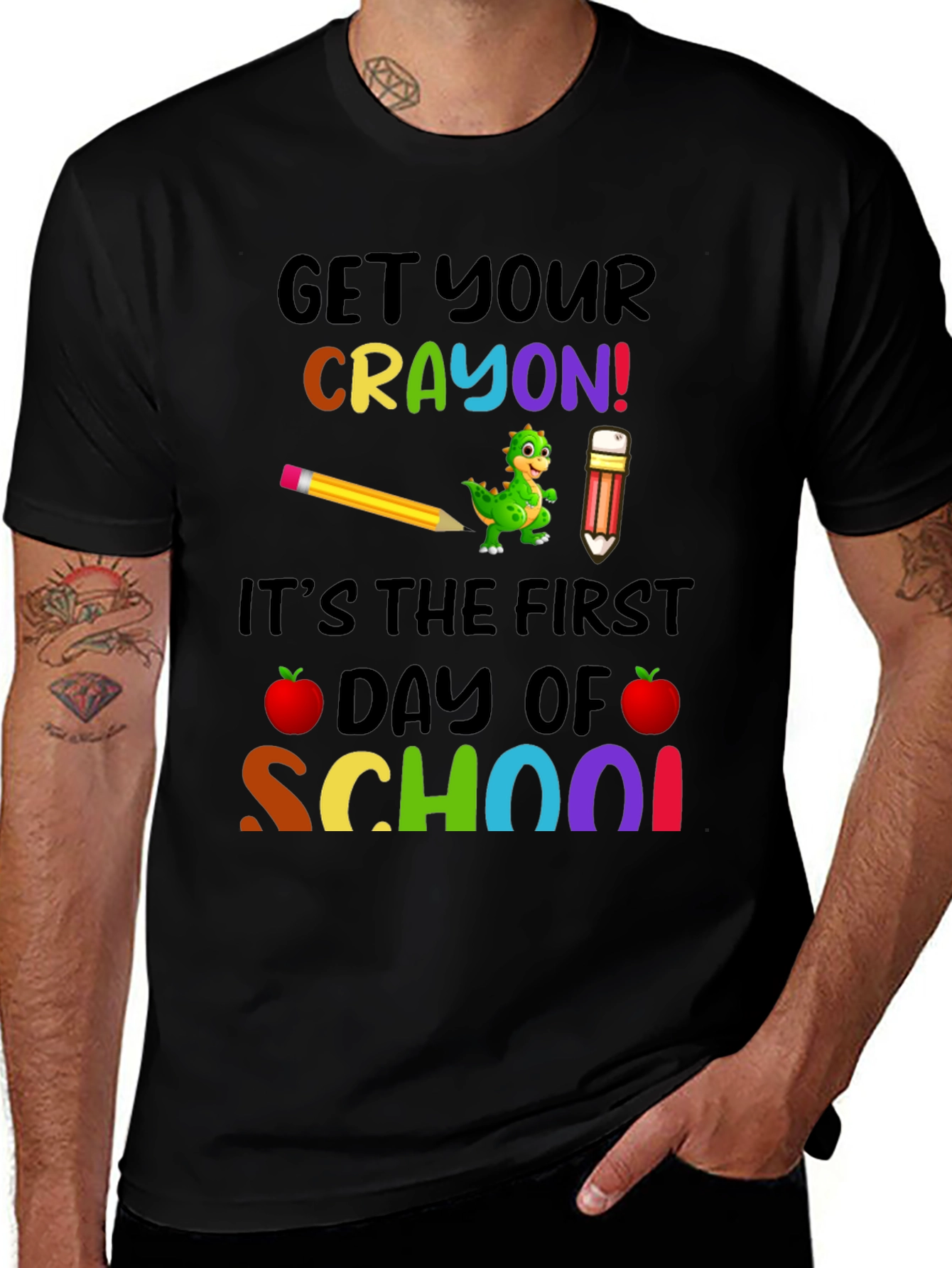 Variant 24 of First Day of School T-Shirt