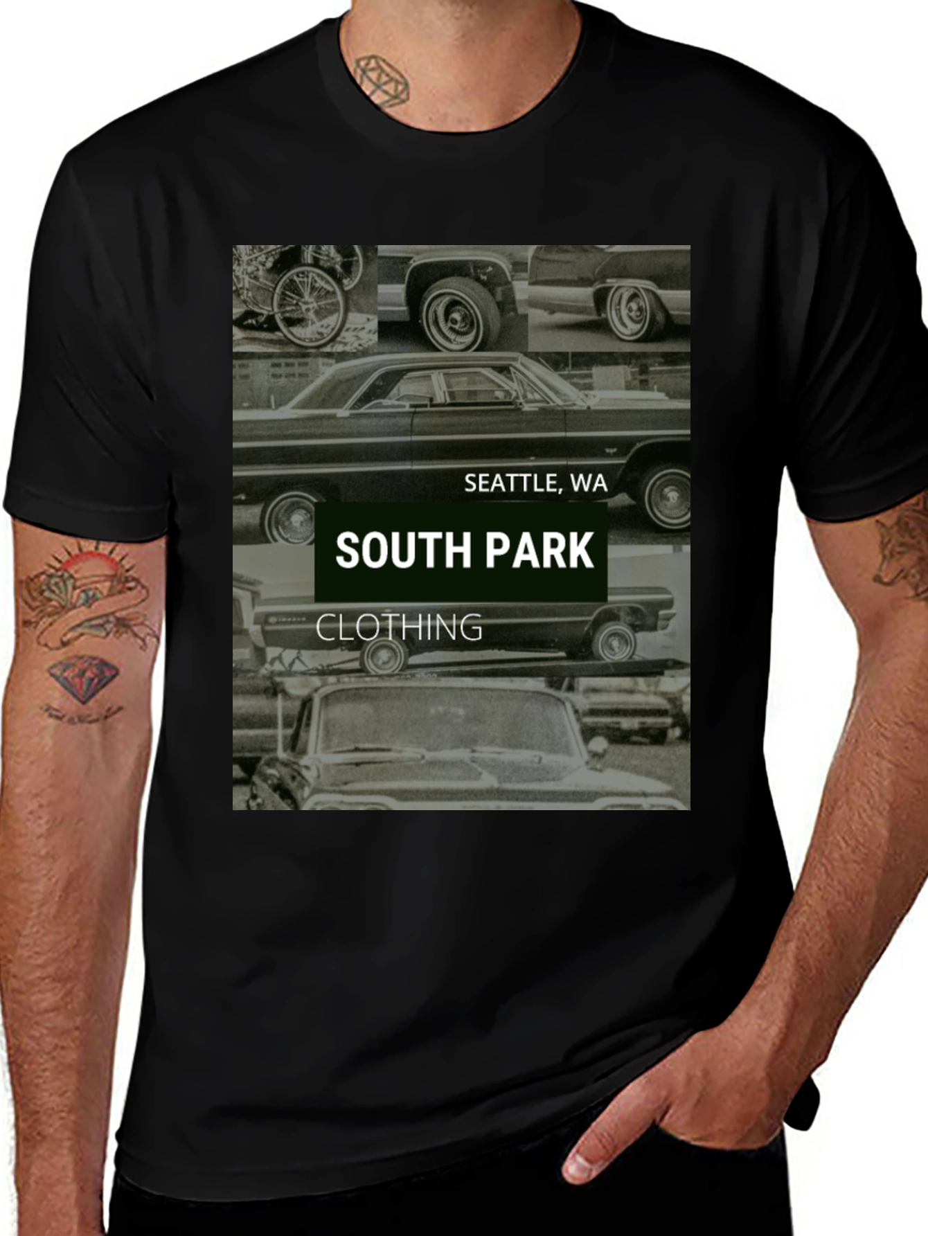 Variant 20 of Seattle South Park Clothing Graphic Tee