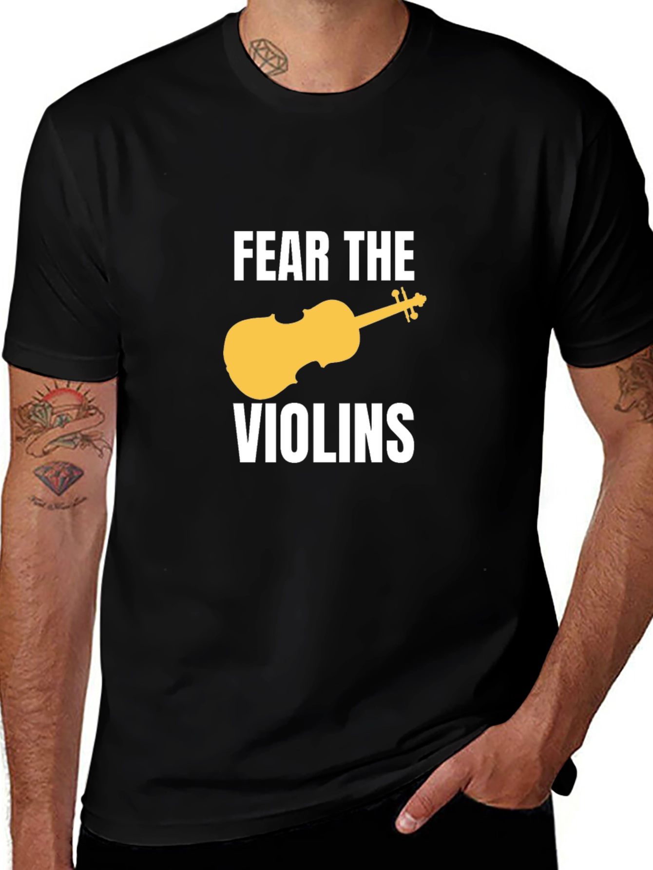 Variant 13 of Fear The Violins Graphic Tee