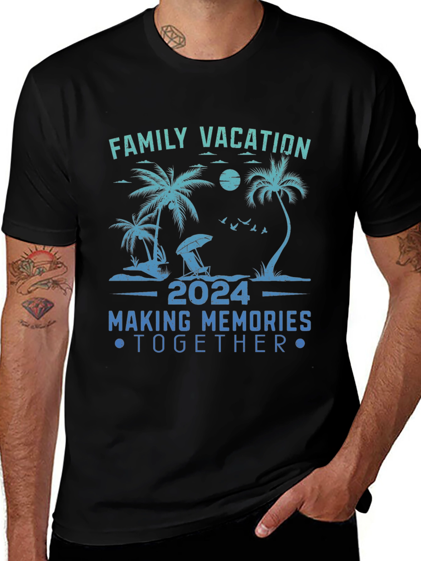 Family Vacation 2024 Graphic Tee