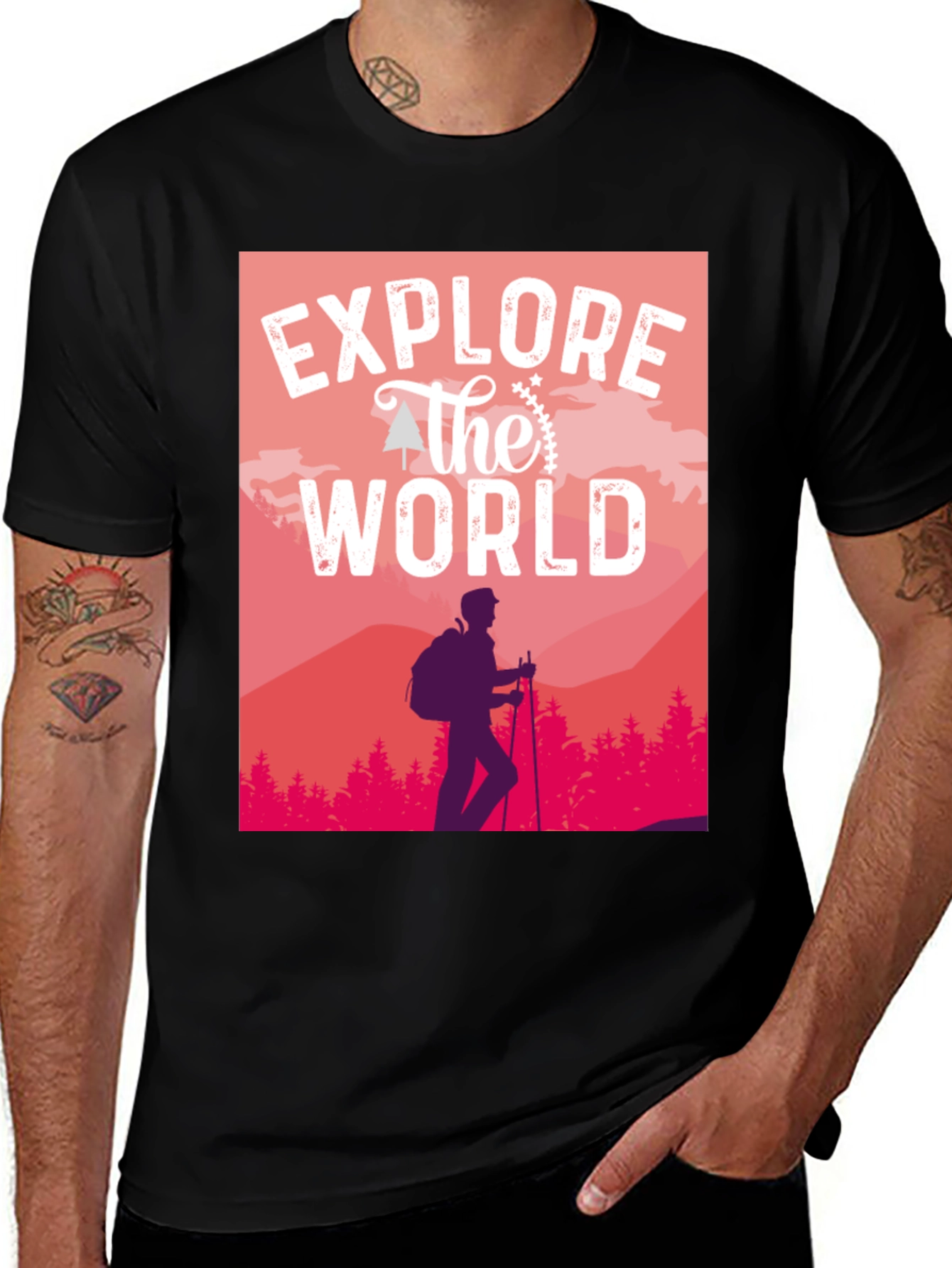 Explore The World Graphic T-Shirt