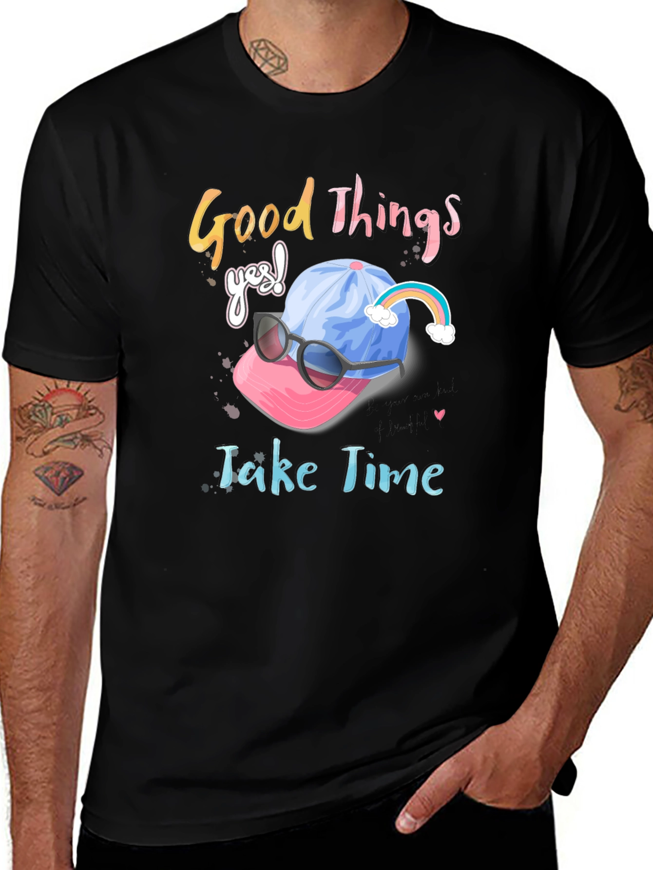 Variant 6 of Good Things Take Time Graphic Tee