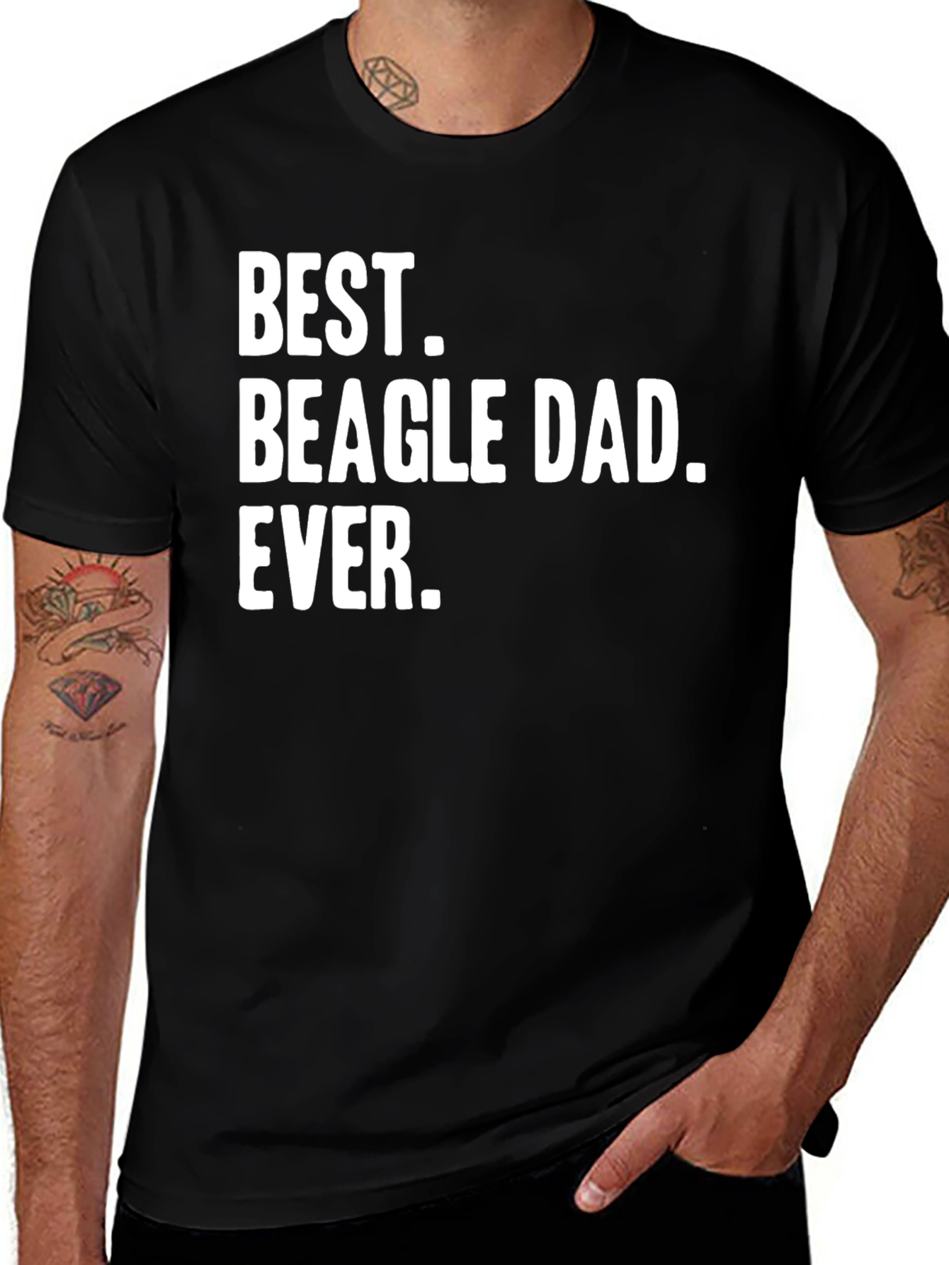 Best Beagle Dad Ever T-Shirt