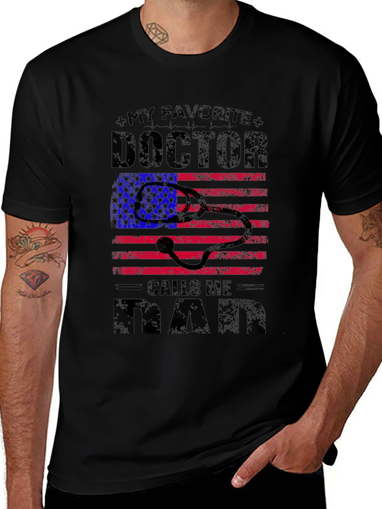 Variant 16 of My Favorite Doctor Calls Me Dad T-Shirt