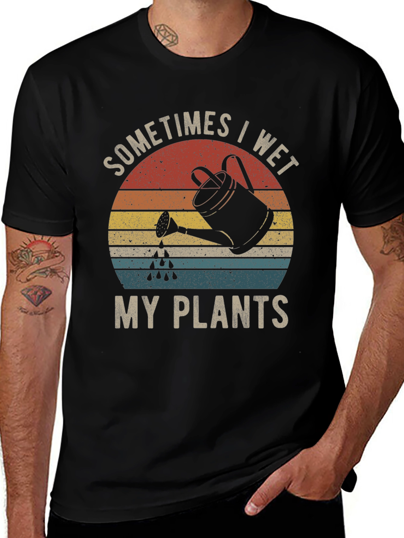 Variant 23 of Sometimes I Wet My Plants Graphic Tee