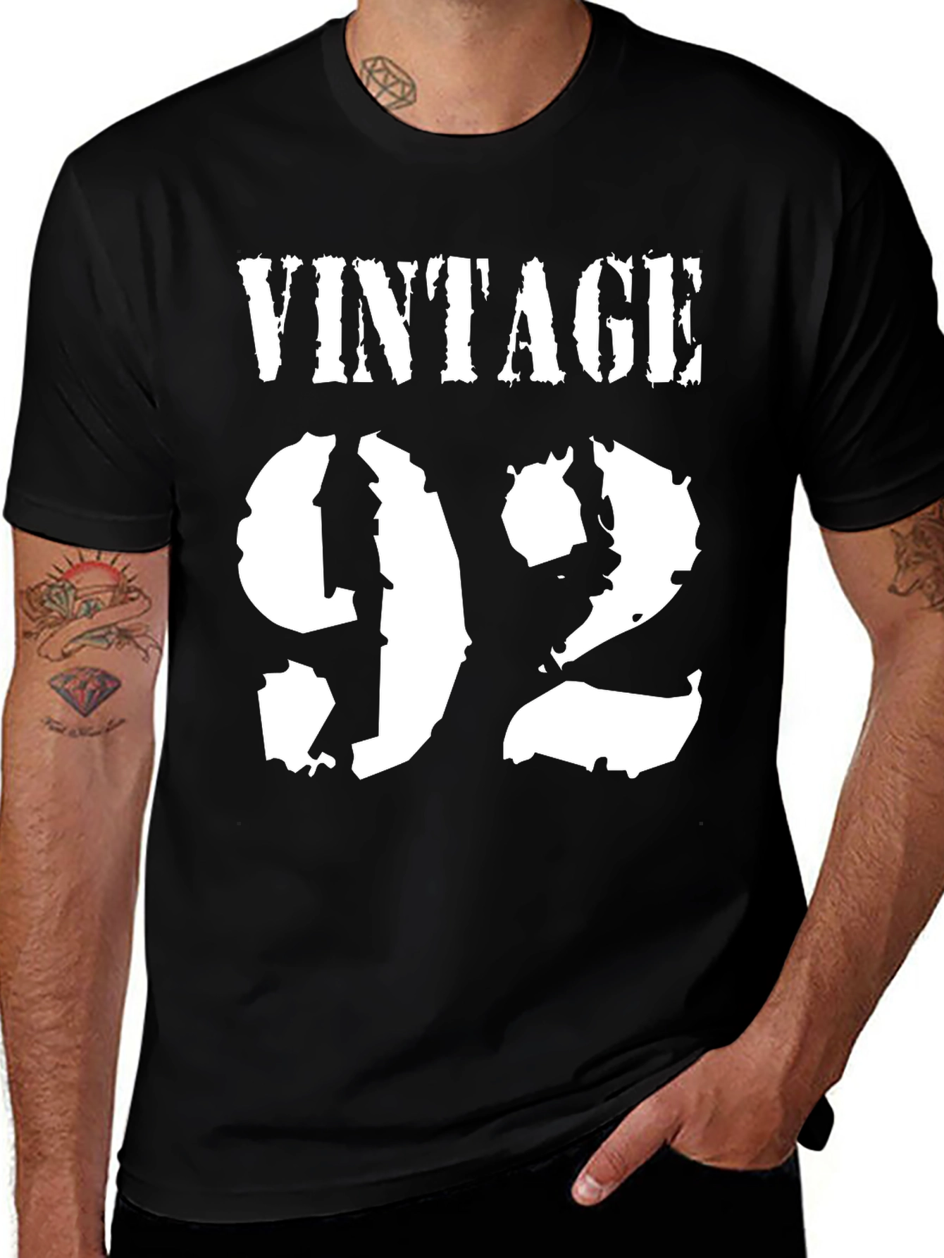 Variant 22 of Vintage 92 Graphic T-Shirt - Retro Style