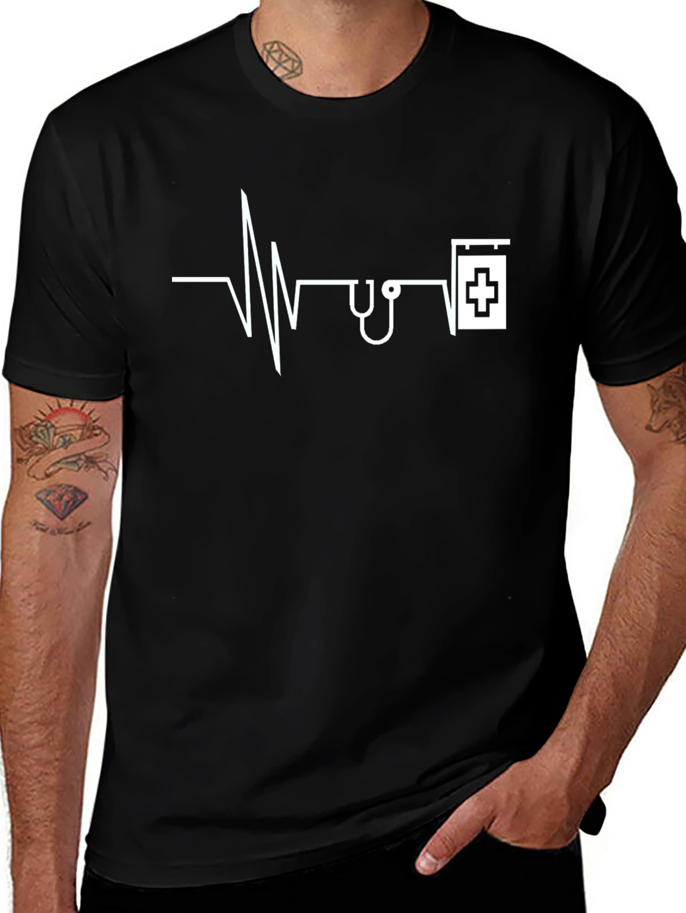 Variant 6 of Doctor Heartbeat T-Shirt