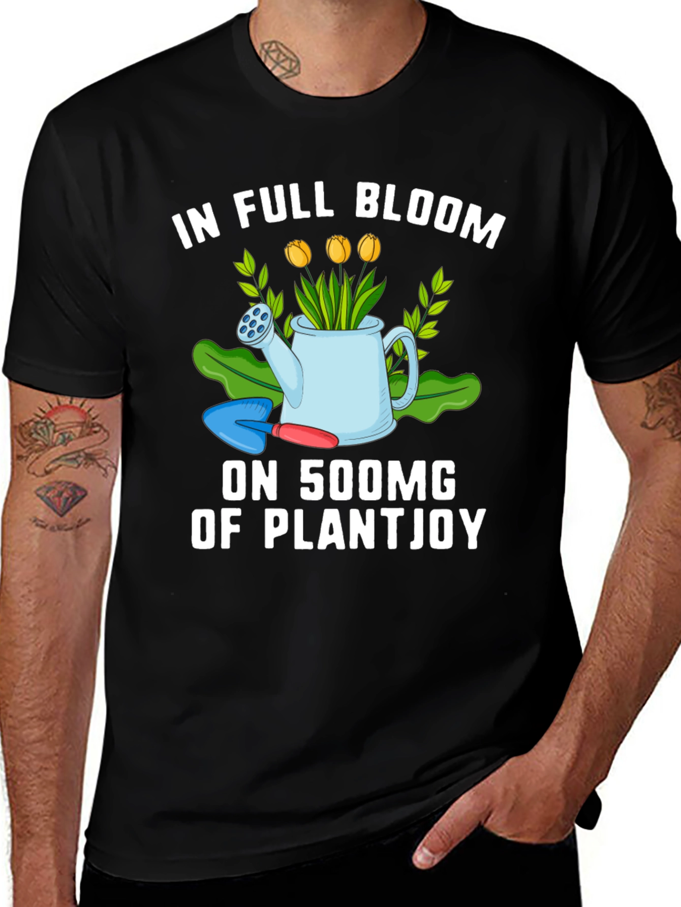 Variant 7 of Plant Lover T-Shirt - "In Full Bloom"
