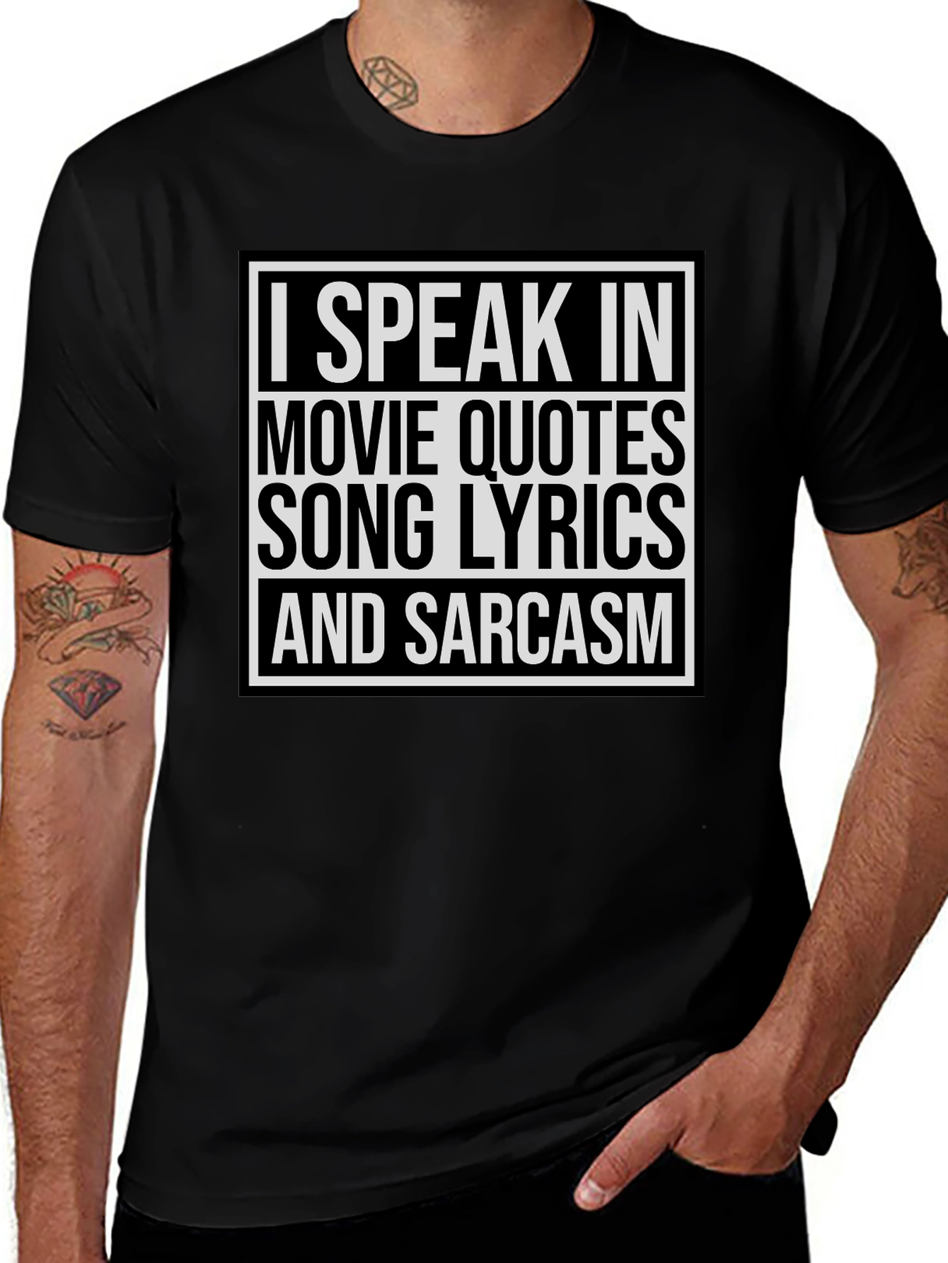 Variant 12 of Movie Quote & Sarcasm Tee