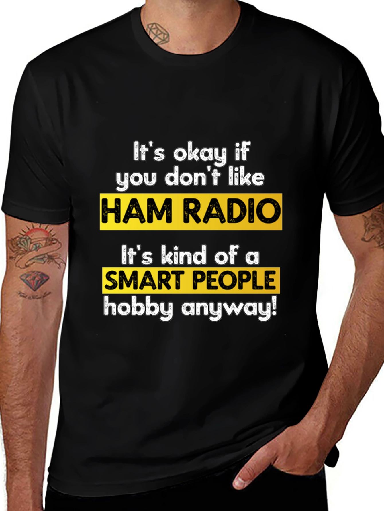 Ham Radio Smart People Hobby T-Shirt