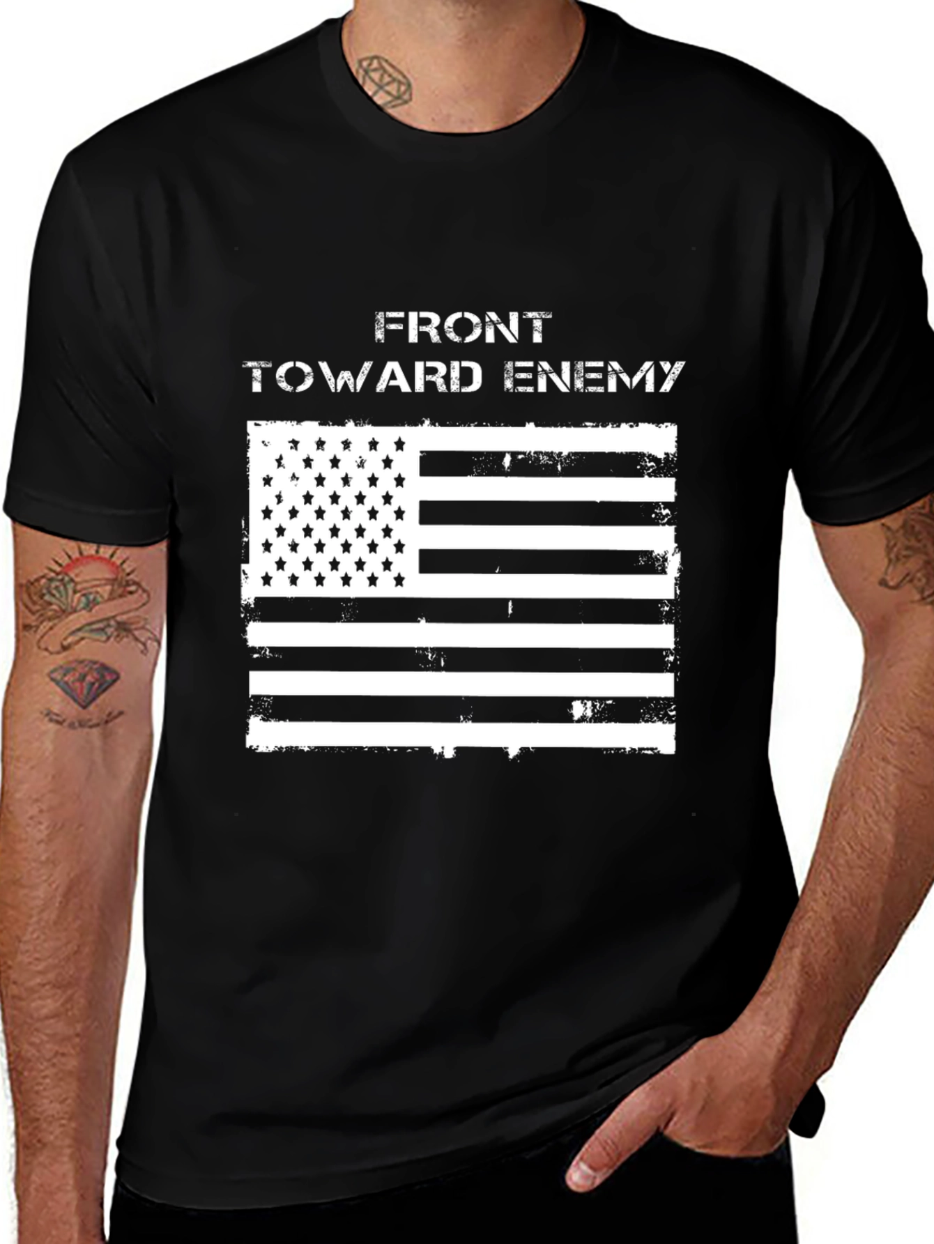Variant 10 of Front Toward Enemy Graphic Tee