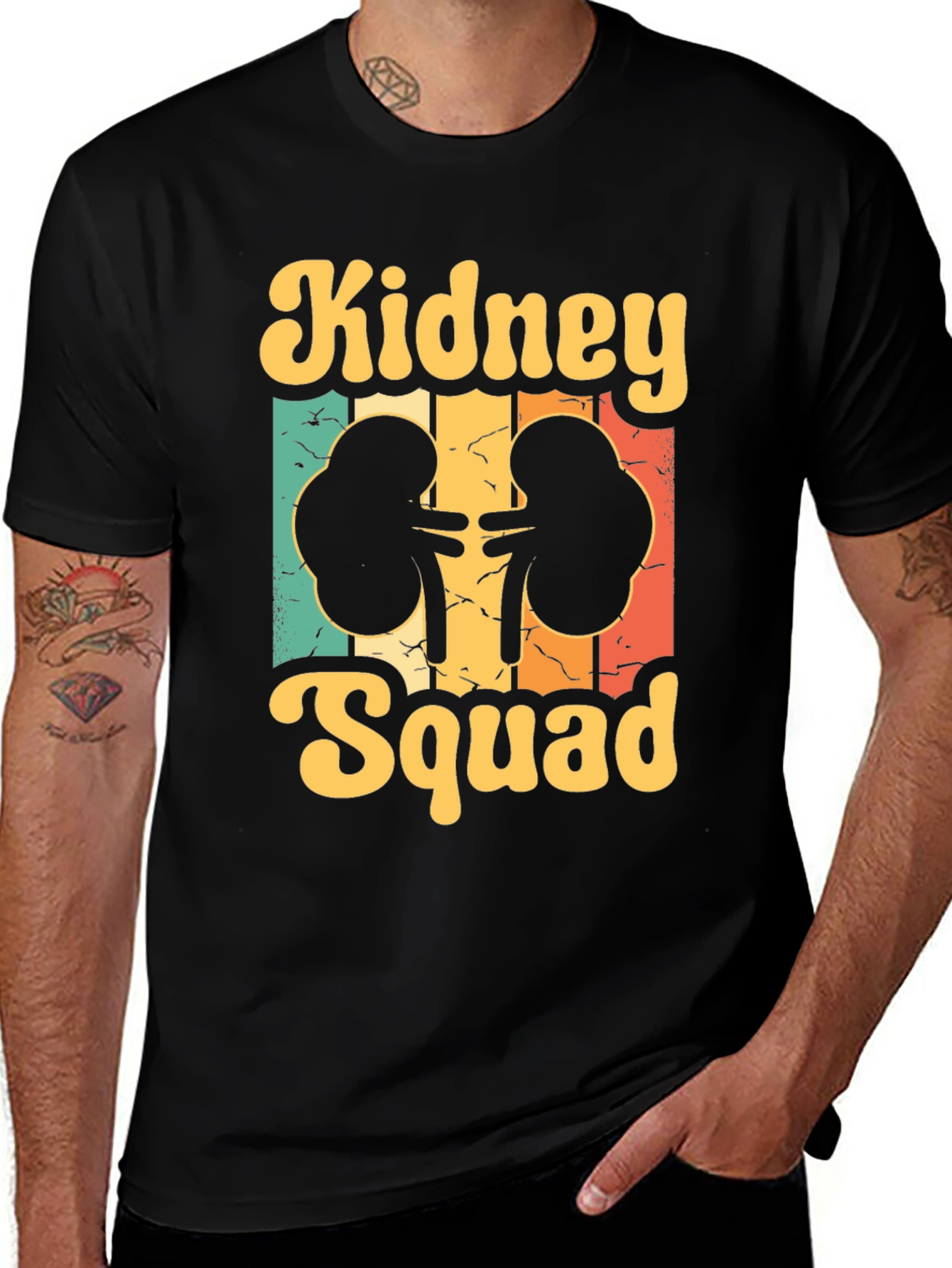 Kidney Squad Retro Graphic Tee