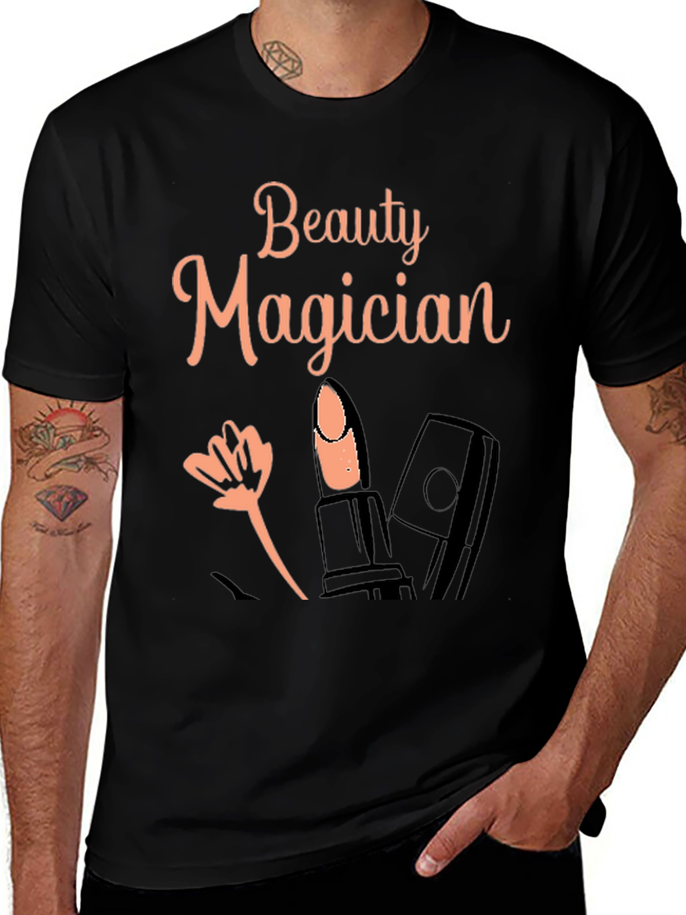 Variant 17 of Beauty Magician T-Shirt - Stylish Unisex Graphic Tee