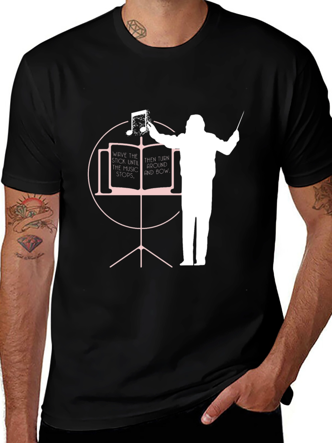 Variant 8 of Orchestra Conductor T-Shirt - Musical Humor Tee