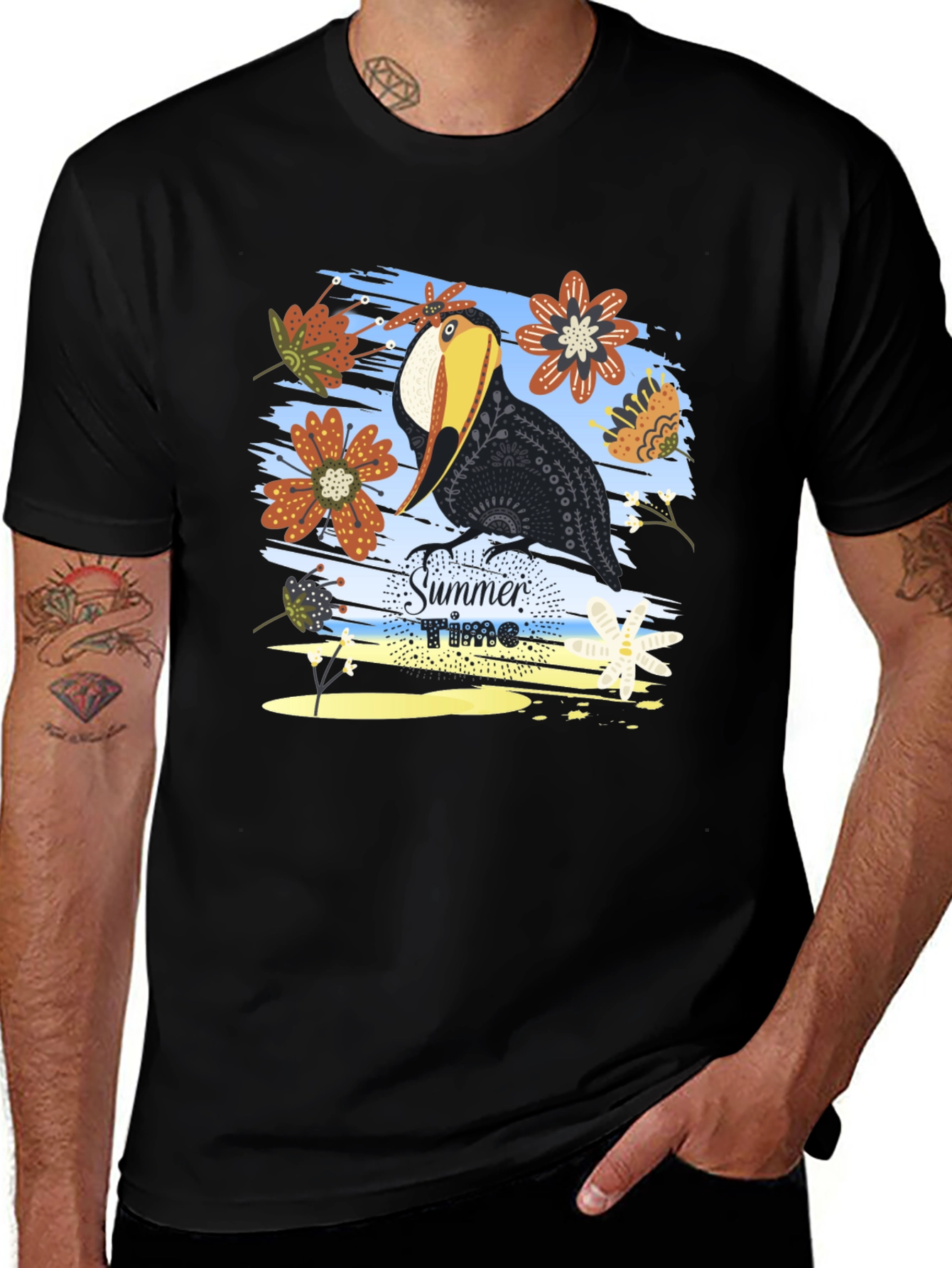 Variant 28 of Summer Toucan Graphic T-Shirt