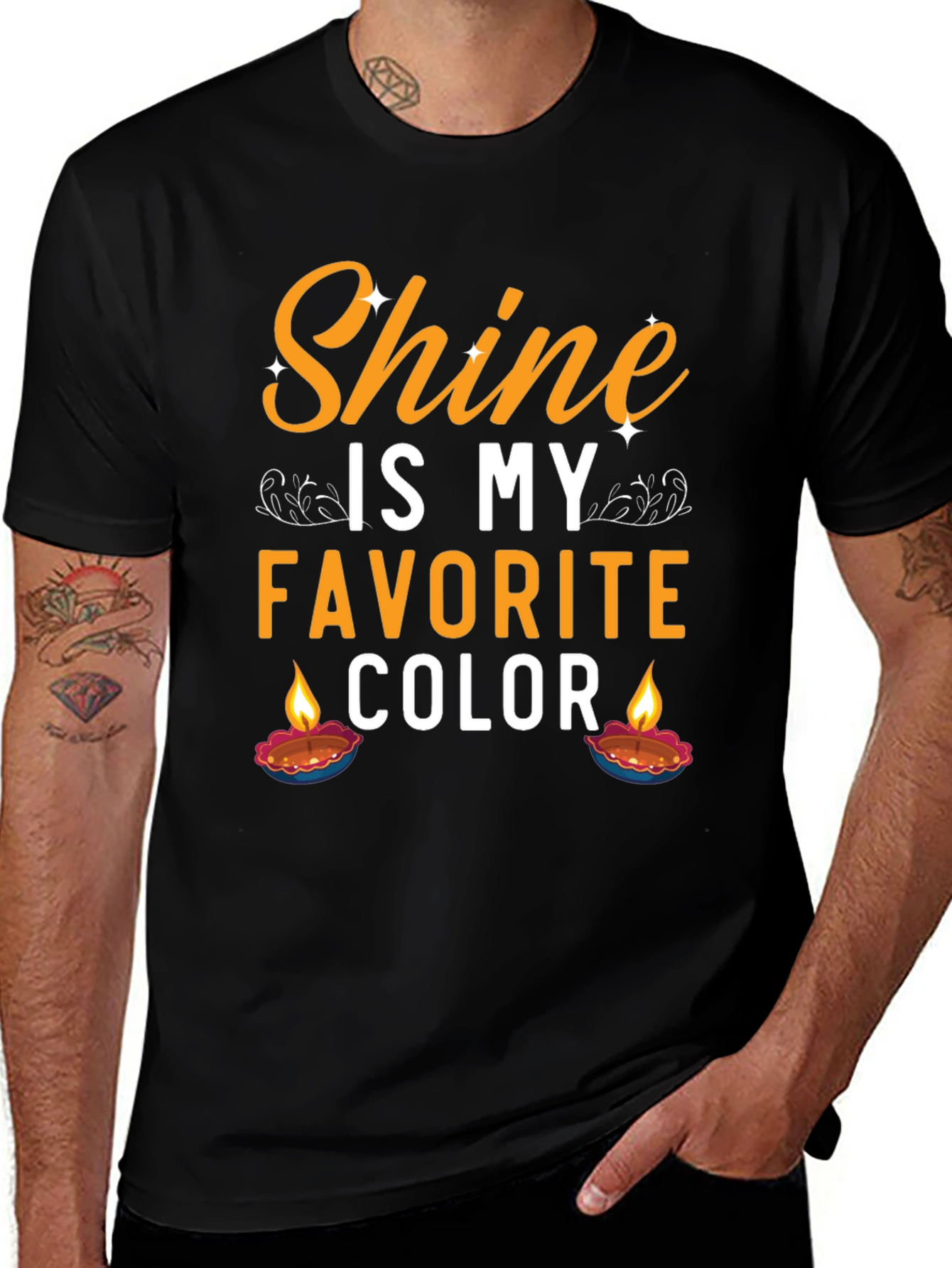 Shine Is My Favorite Color Diwali T-Shirt