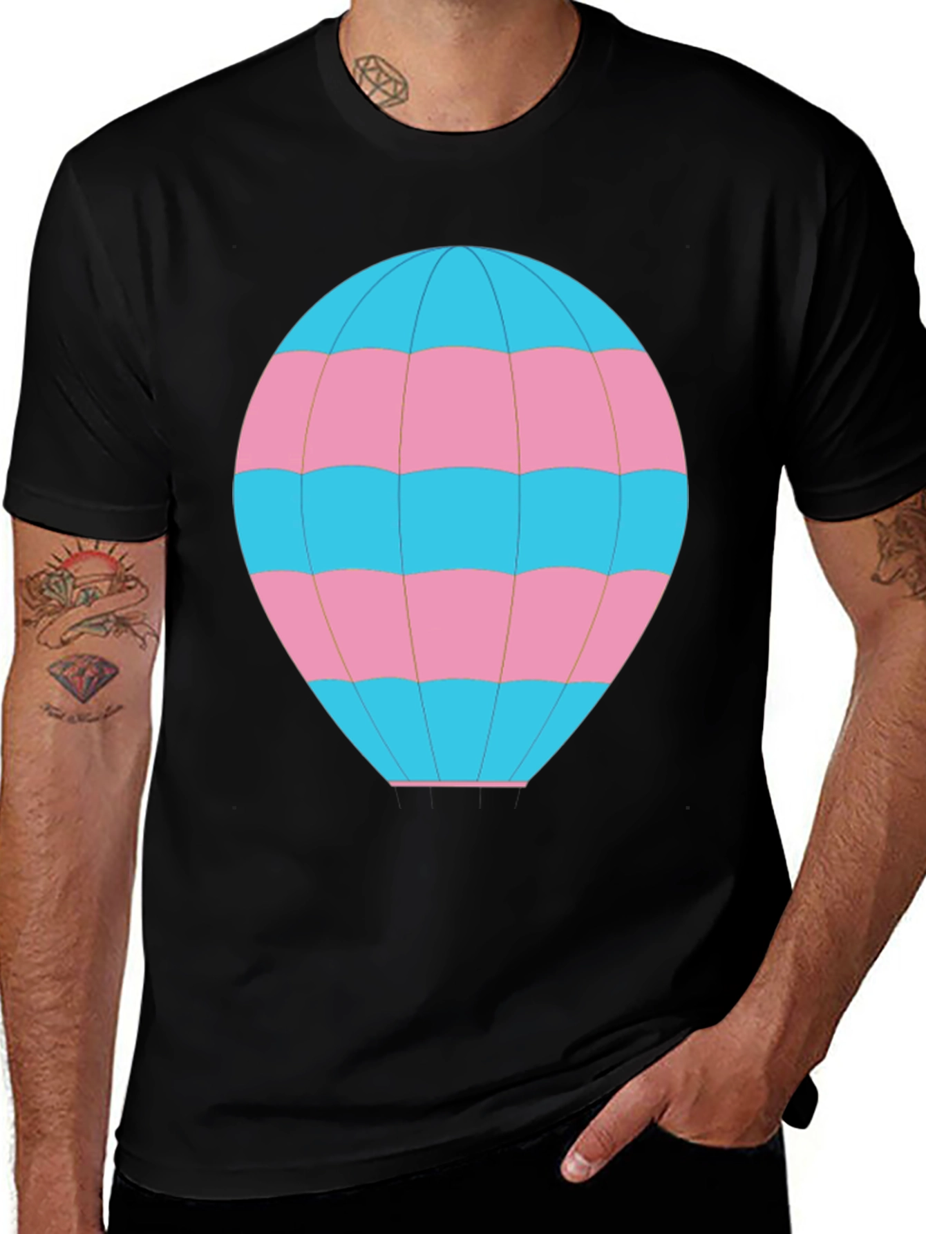 Variant 24 of Transgender Pride Hot Air Balloon T-Shirt
