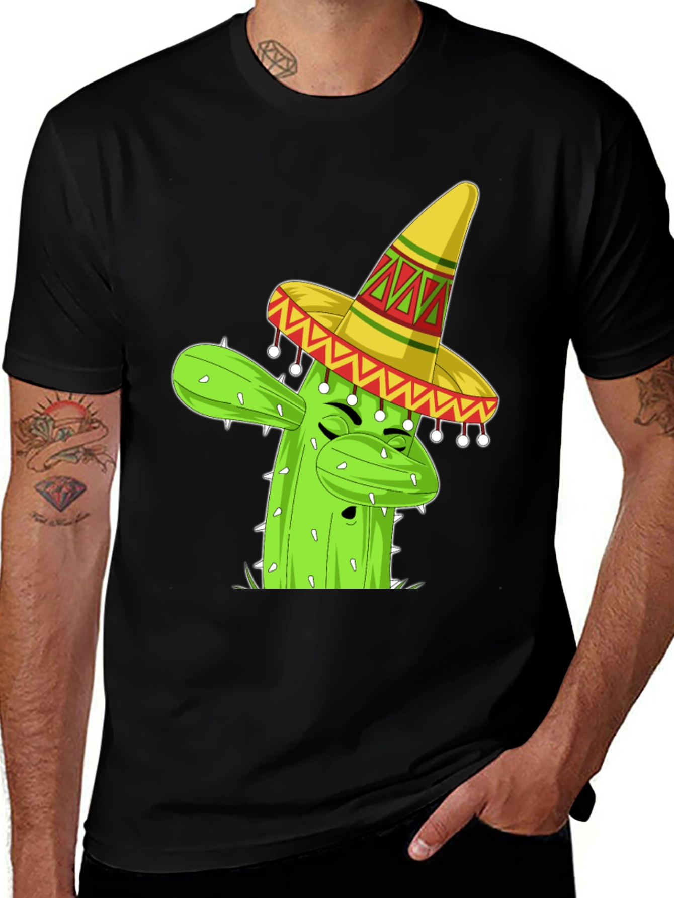 Variant 23 of Dabbing Cactus T-Shirt - Desert Humor