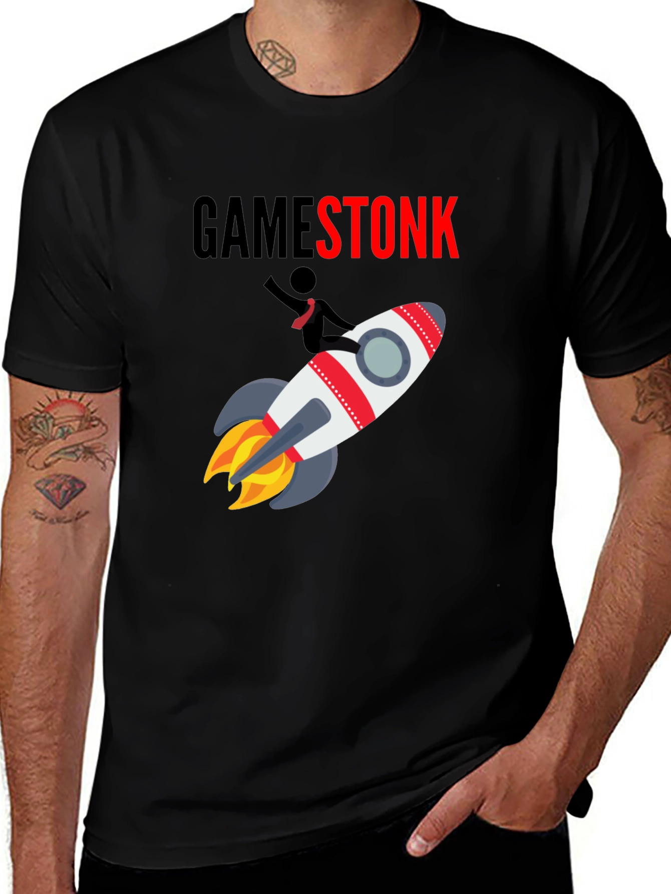 GameStonk Rocket T-Shirt - To the Moon!