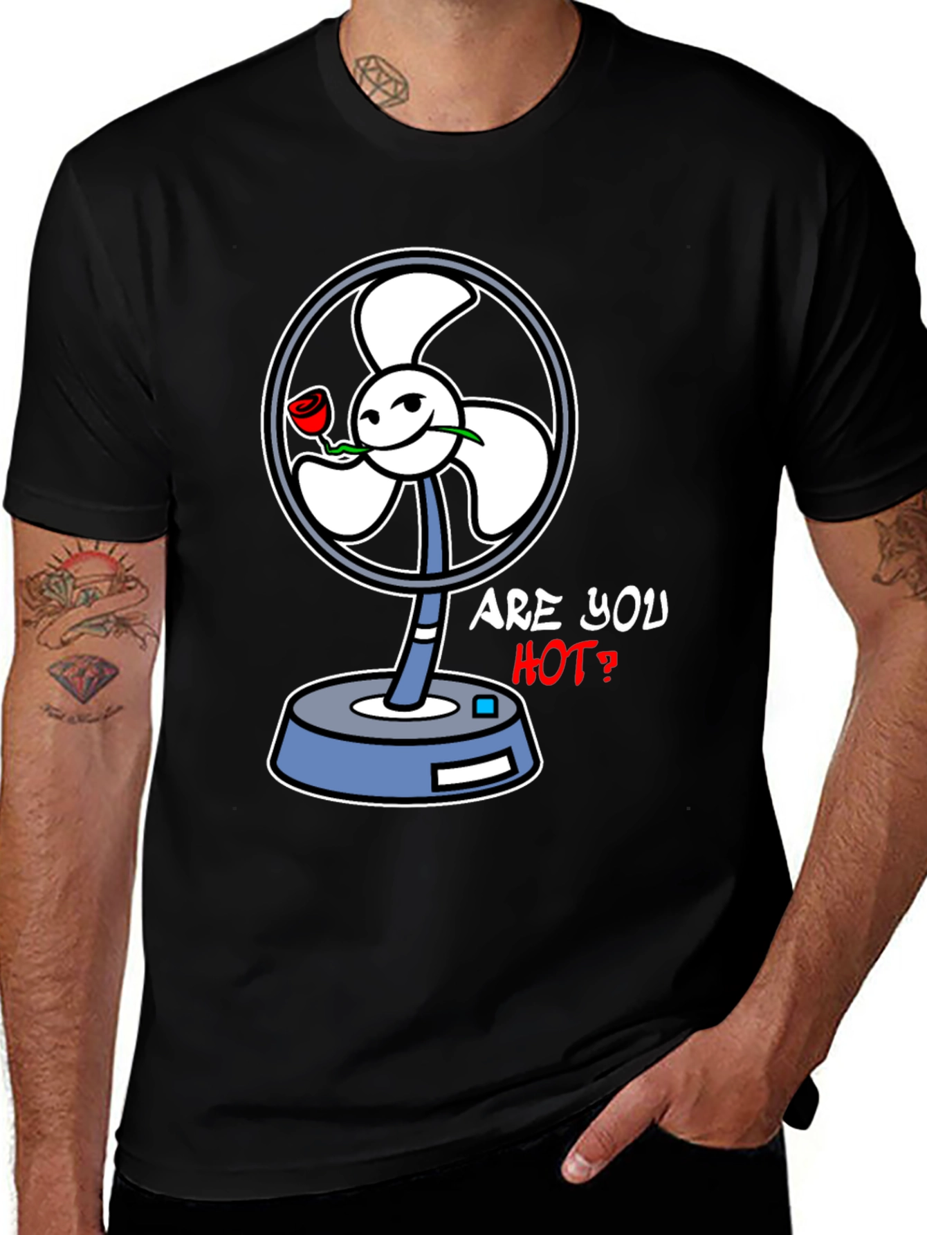 Variant 23 of Are You Hot? Graphic T-Shirt