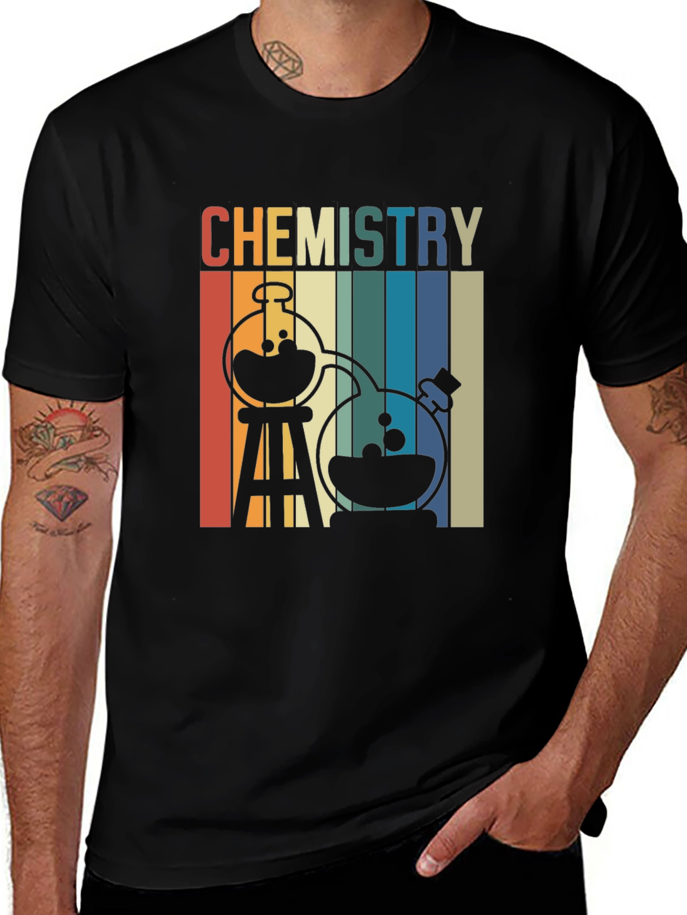 Variant 17 of Retro Chemistry T-Shirt - Science Apparel