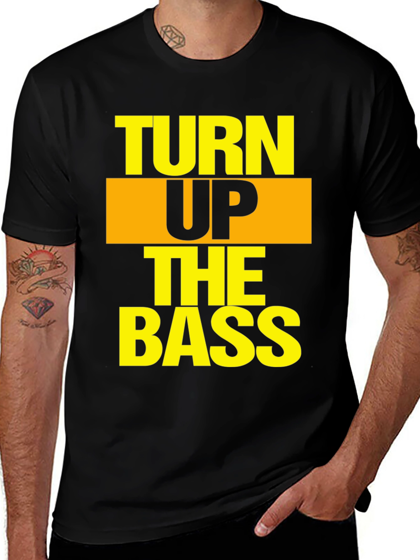 Variant 18 of Turn Up The Bass Graphic T-Shirt